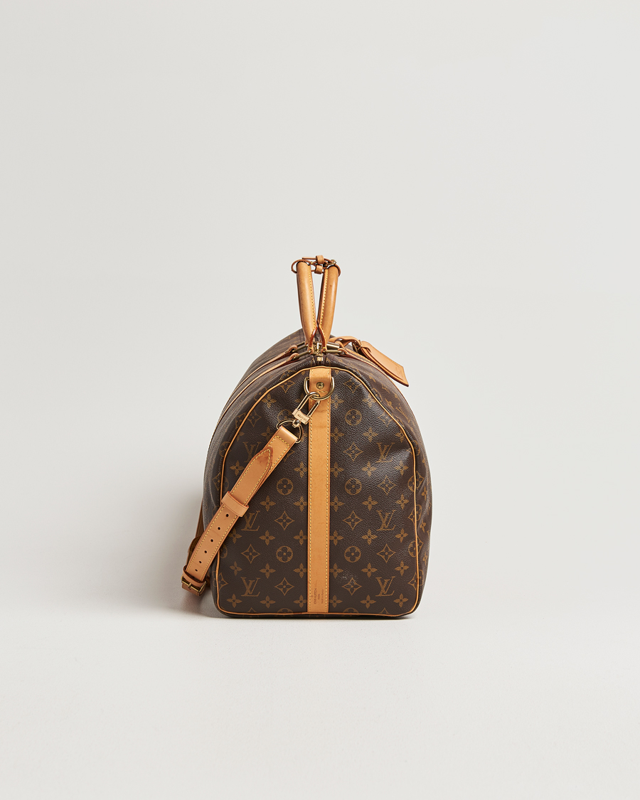 Men | Pre-Owned & Vintage Bags | Louis Vuitton Pre-Owned | Keepall Bandouliére 55 Monogram