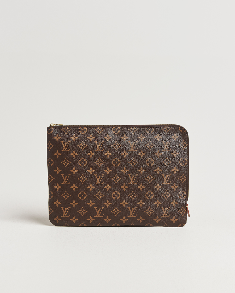 Men | Pre-Owned & Vintage Bags | Louis Vuitton Pre-Owned | Posh Document Bag Monogram
