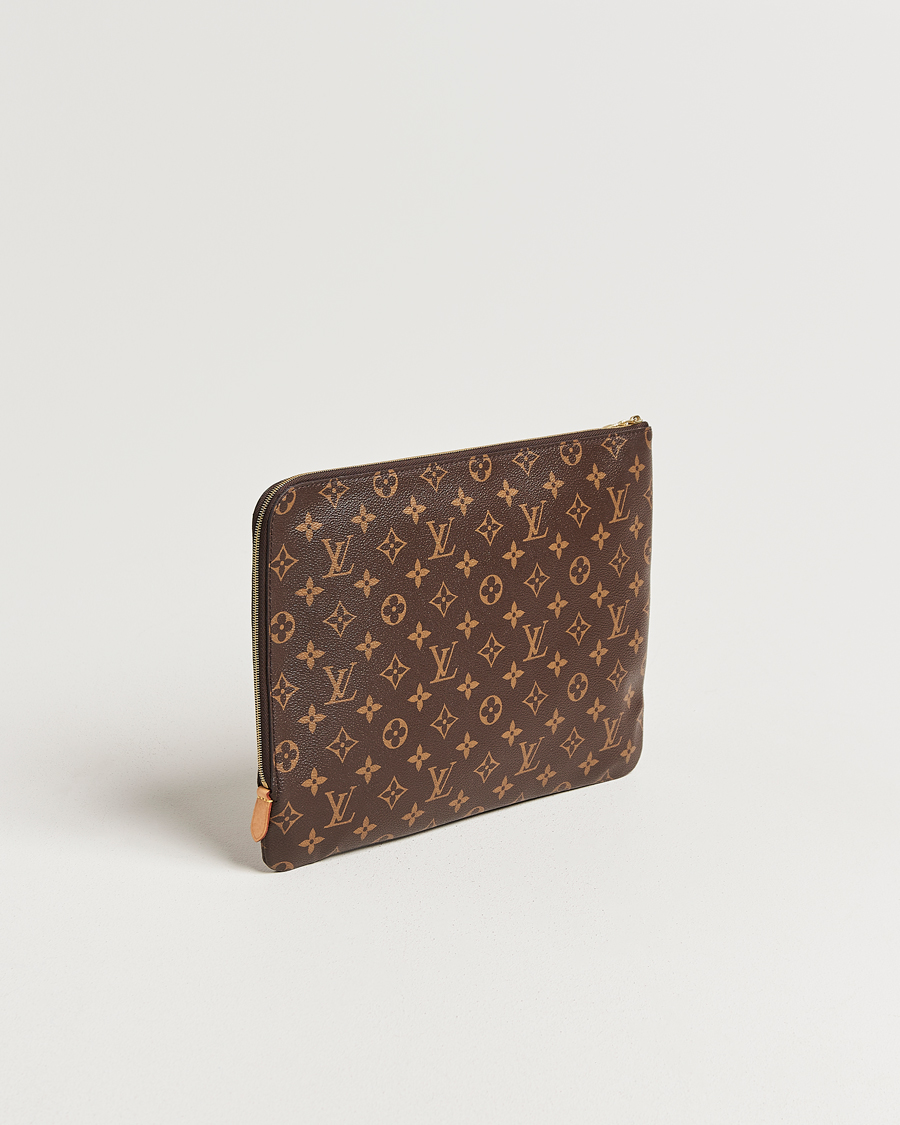 Men | Pre-Owned & Vintage Bags | Louis Vuitton Pre-Owned | Posh Document Bag Monogram