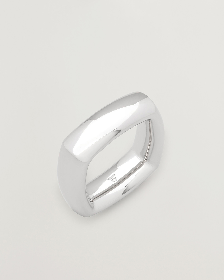 Men | Jewellery | Tom Wood | Frame Ring Silver