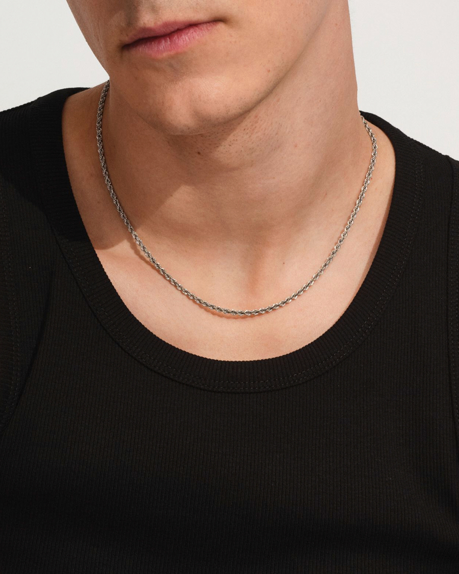 Tom Wood Anker Chain Necklace Gold at CareOfCarl.com