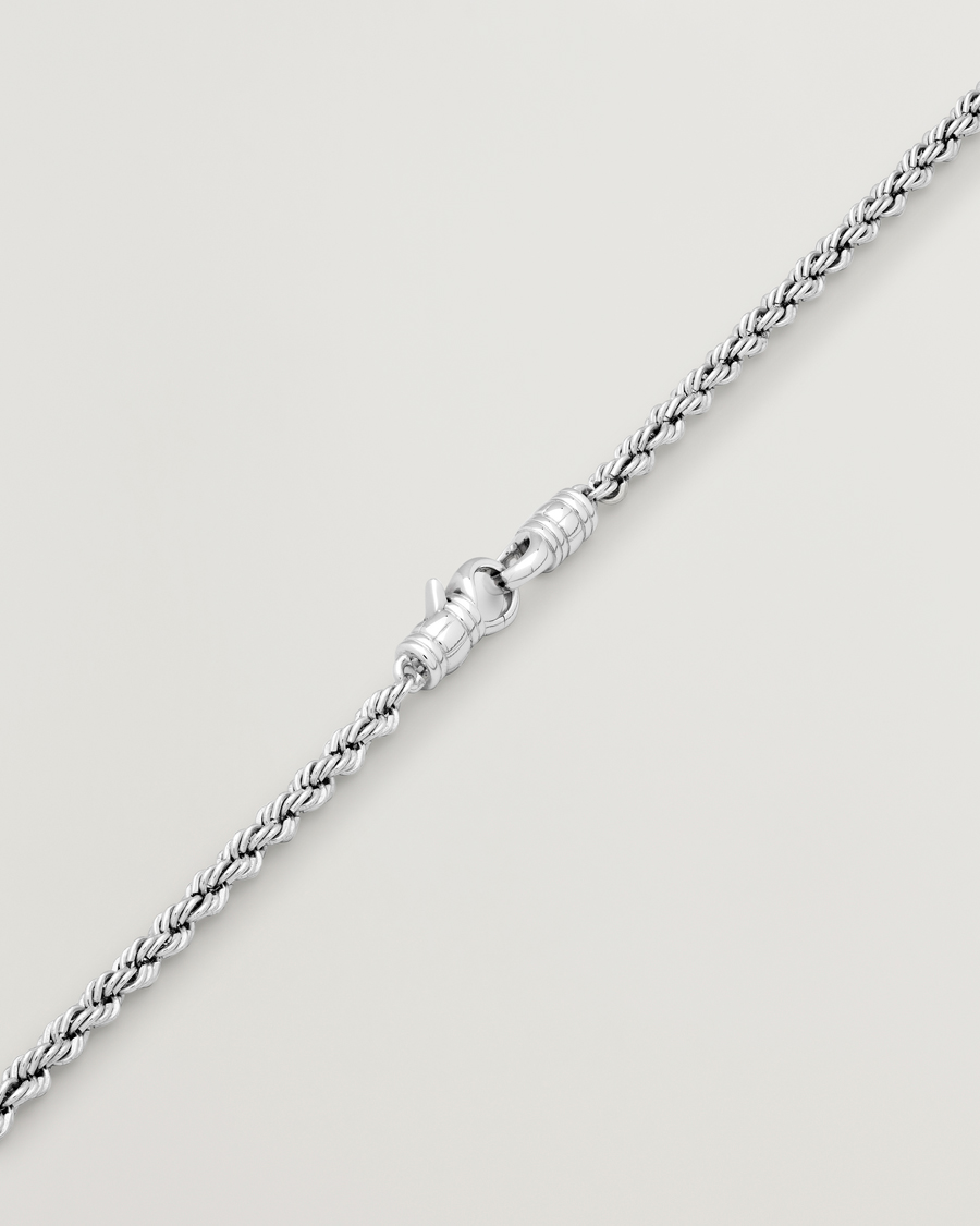 Men | Jewellery | Tom Wood | Rope Chain Silver