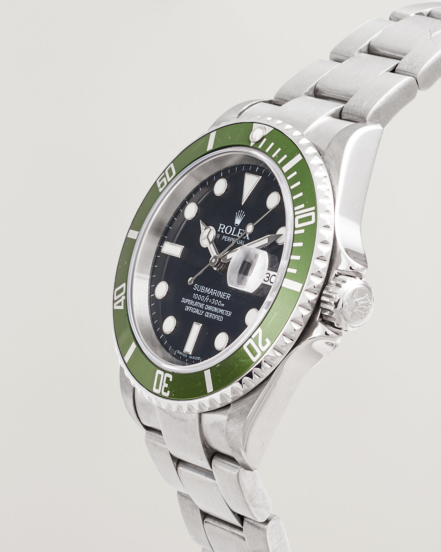 Men | Pre-Owned & Vintage Watches | Rolex Pre-Owned | Submariner Date Kermit