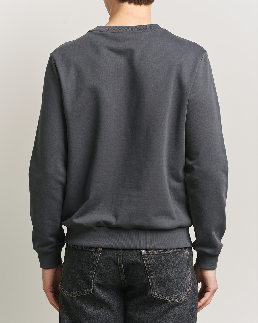 Men | Sweaters & Knitwear | A.P.C. | Rue Madame Tonal Sweatshirt Faded Black