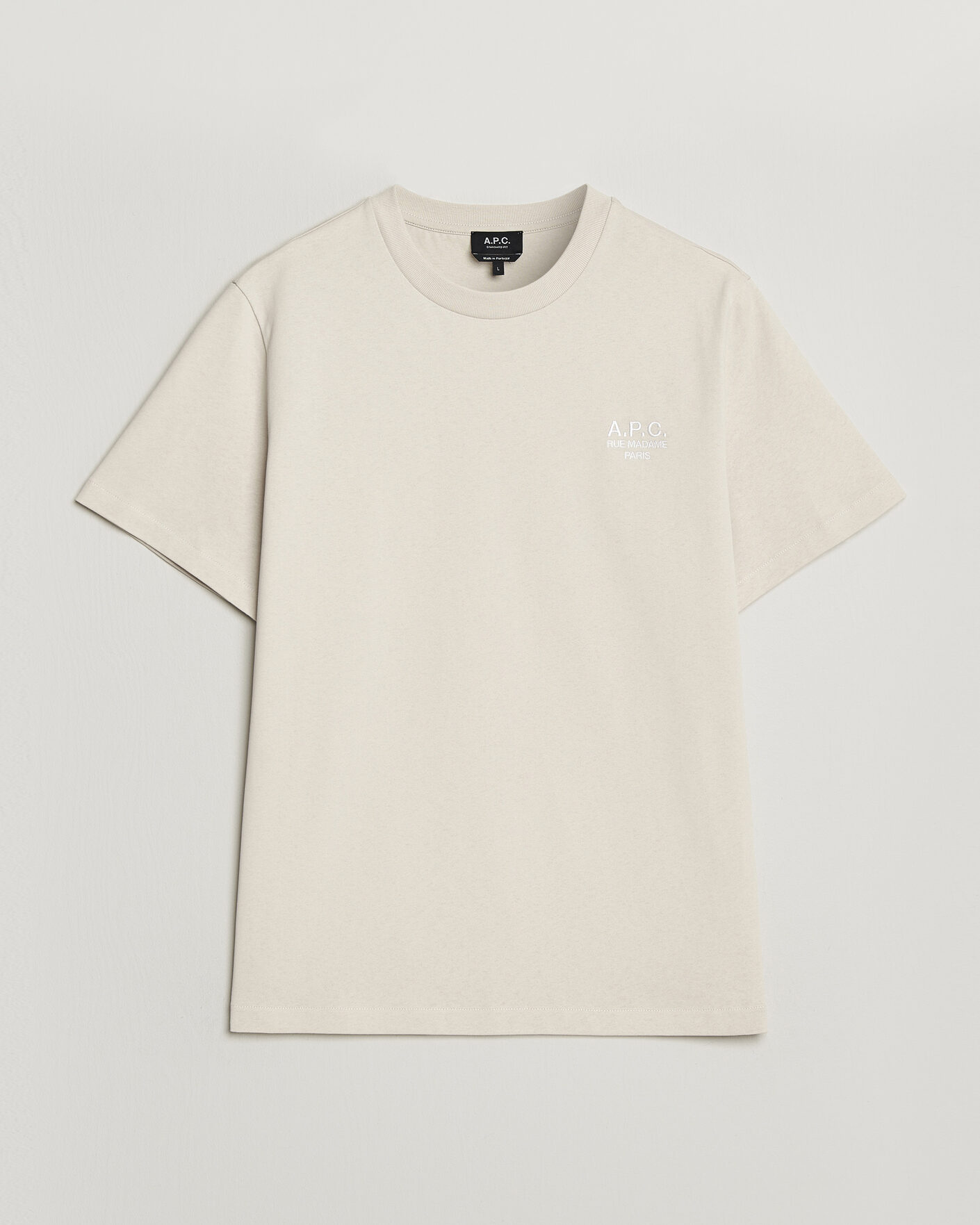 Men | T-Shirts | A.P.C. | Rue Madame T-Shirt Mastic