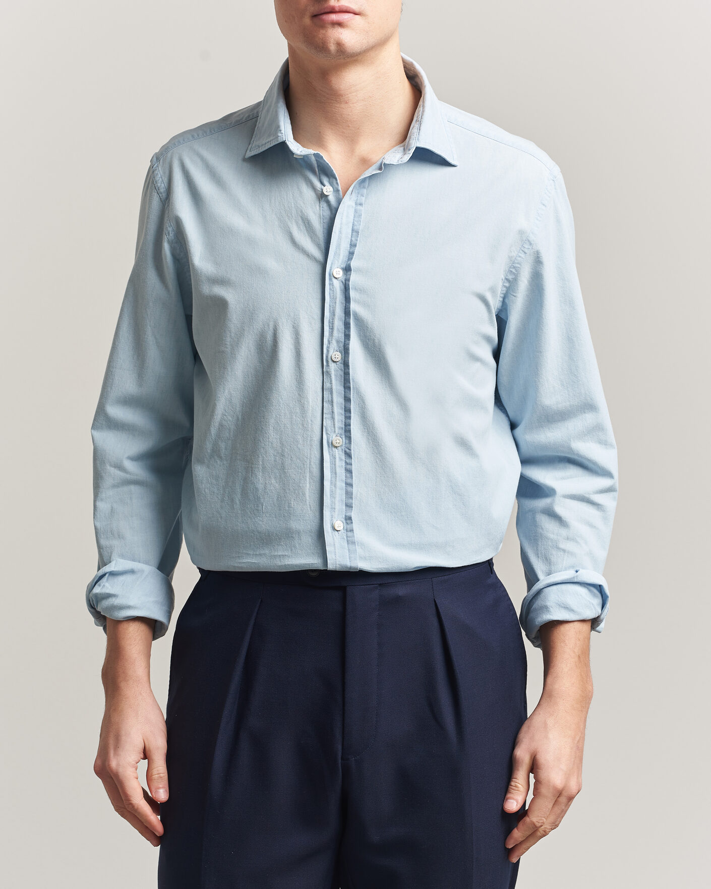 Men | Shirts | Ralph Lauren Purple Label | Cooper Work Shirt Medium Wash