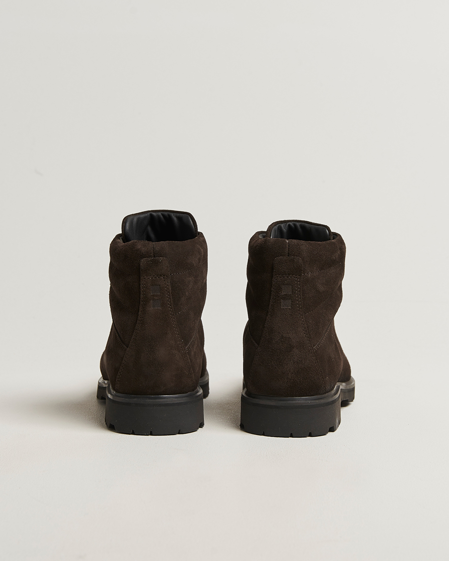 Men | Boots | UBR | Black Storm Suede Boot Dark Brown