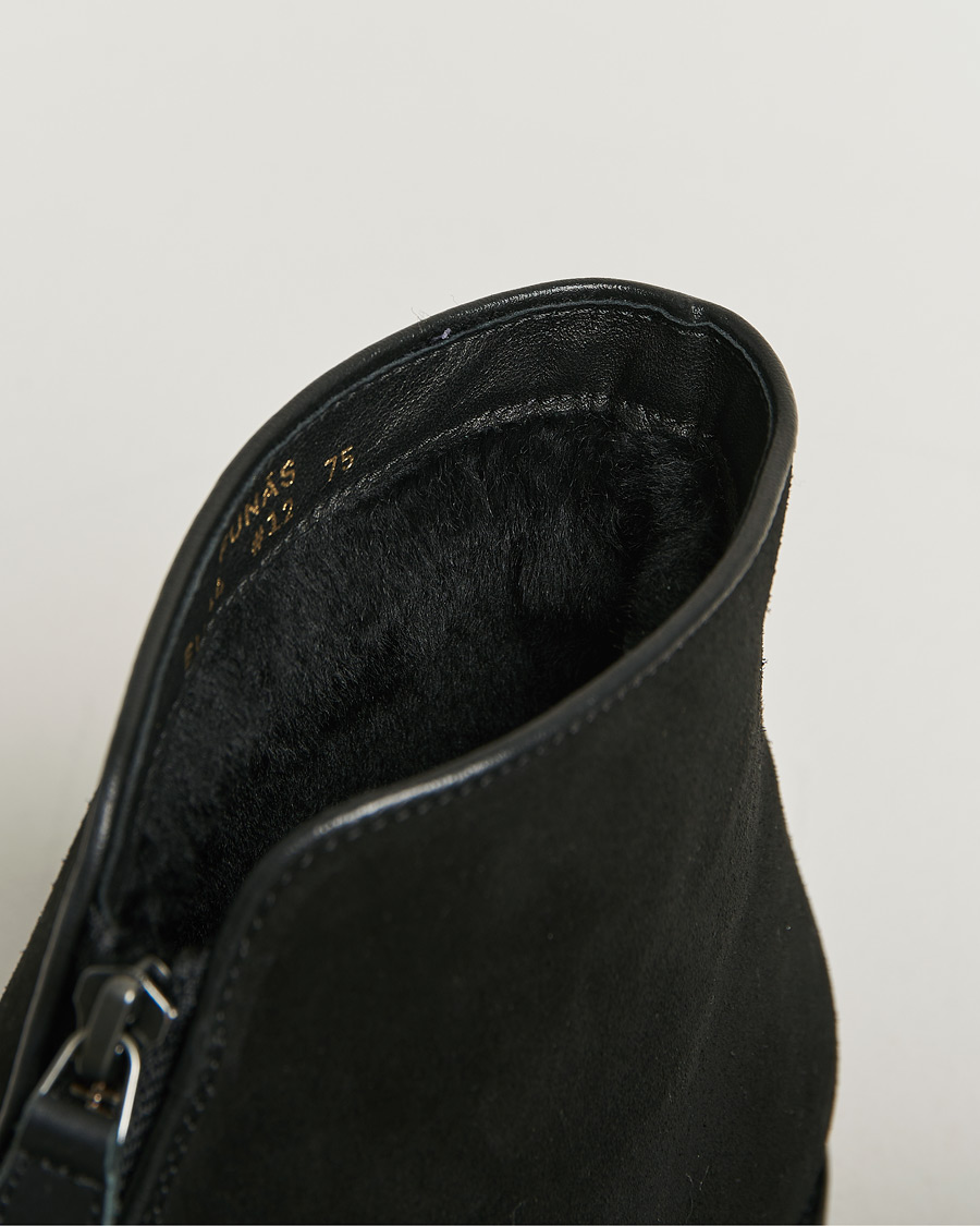 Men | Boots | Myrqvist | Funäs Boot Black Suede