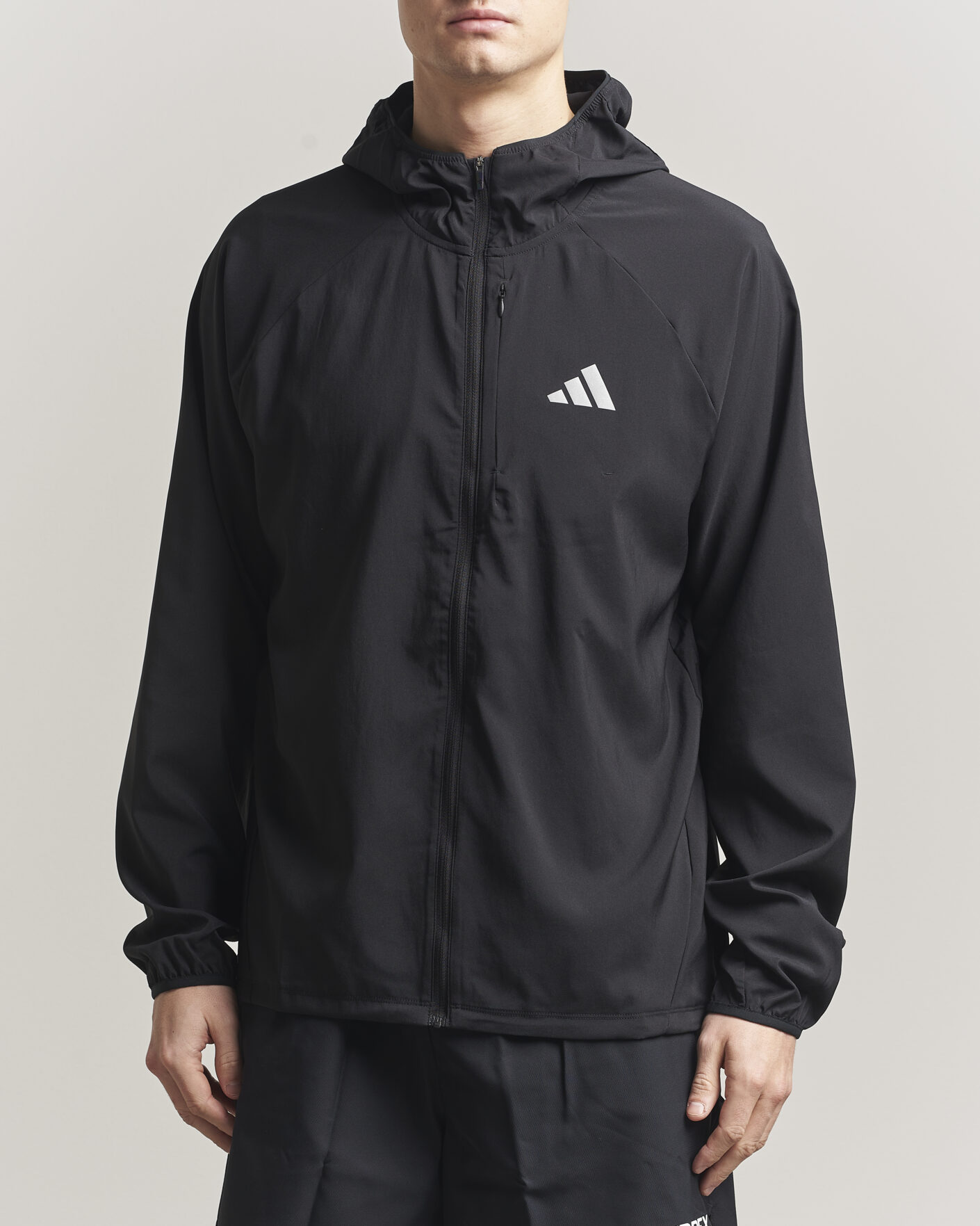 Men | Coats & Jackets | adidas Performance | Running Hooded Jacket Black