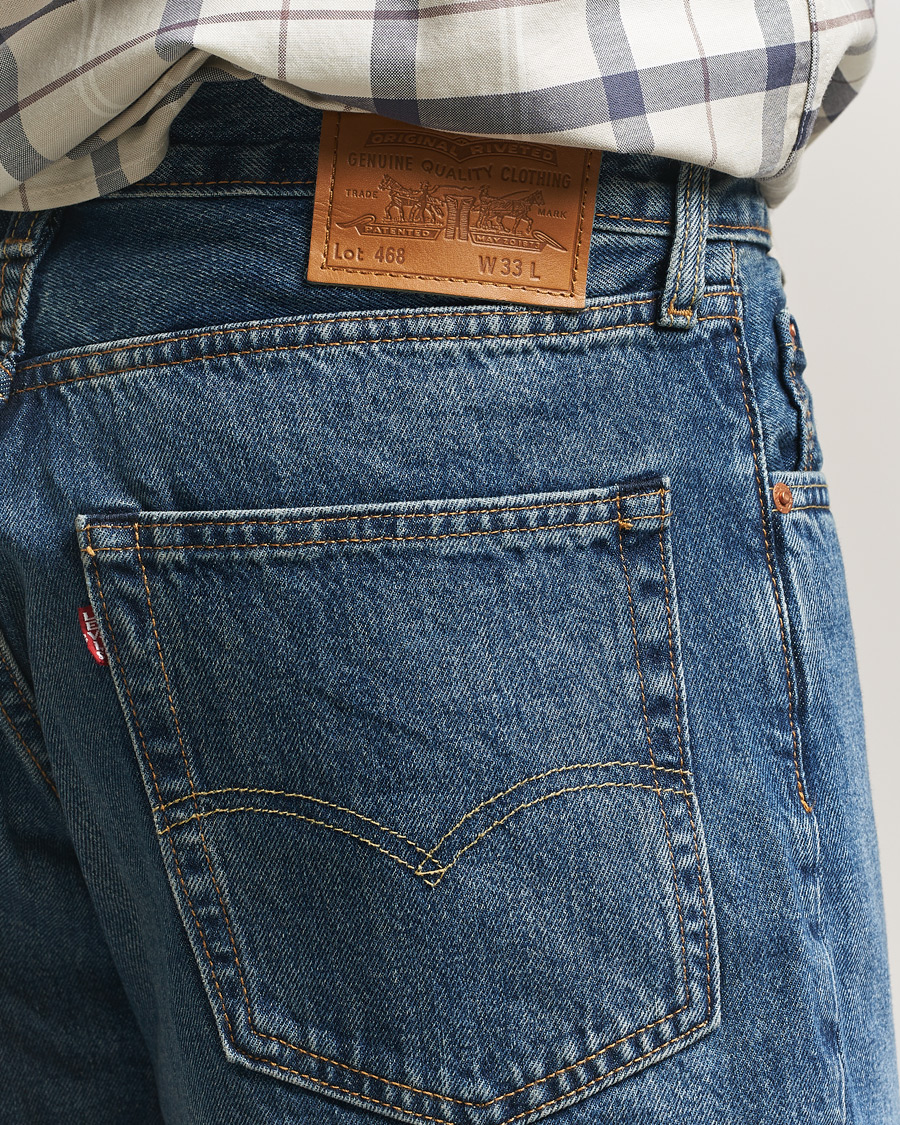 Men | Shorts | Levi's | 468 Loose Denim Shorts Picnic And Friends