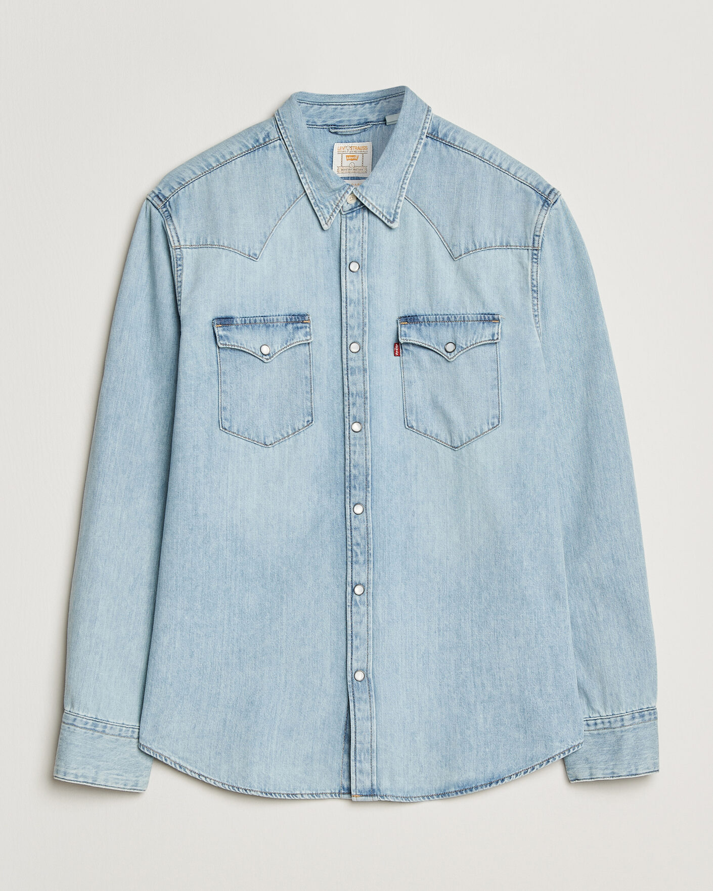 Men | Shirts | Levi's | Barstow Western Standard Shirt Worn In Blue