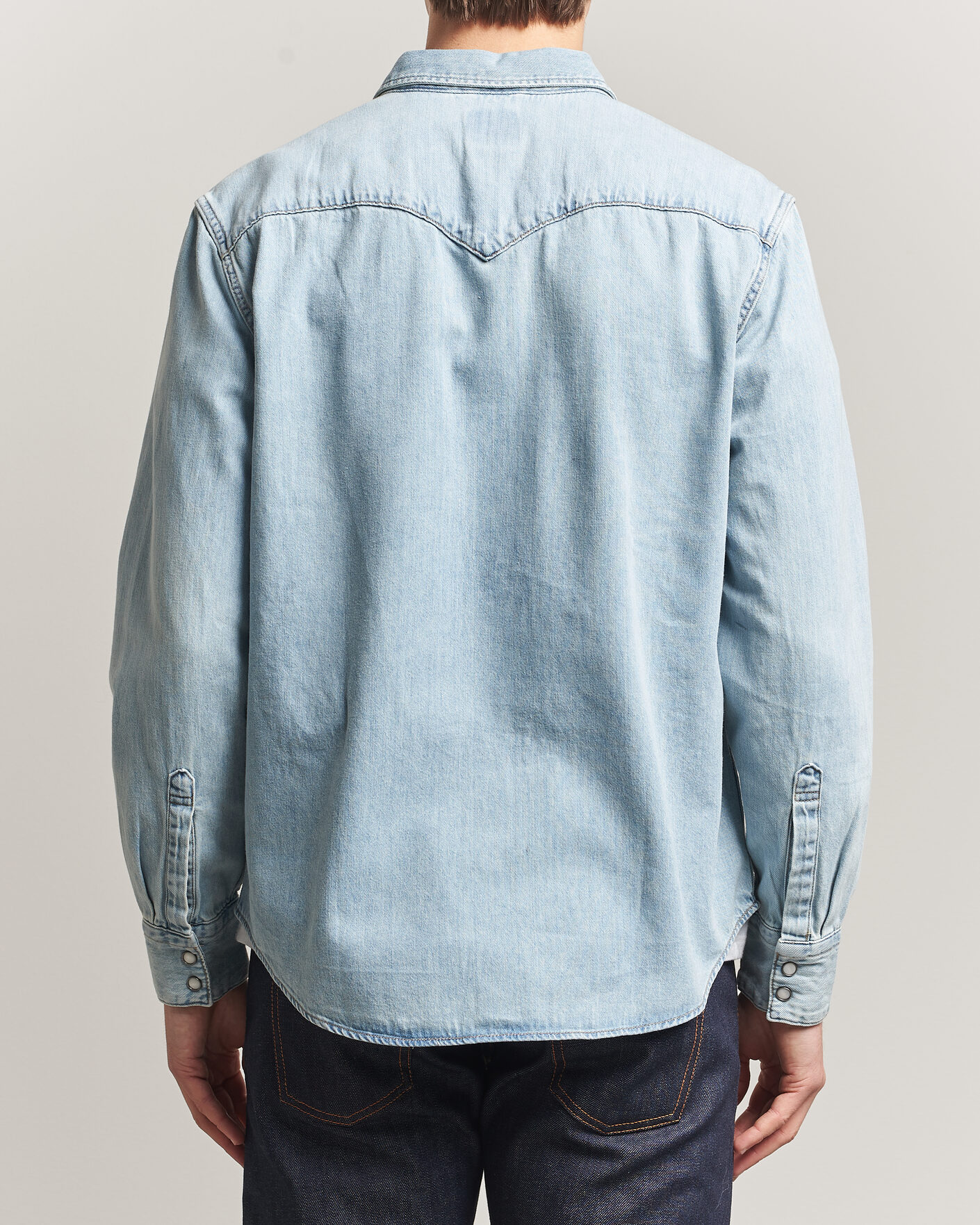 Men | Shirts | Levi's | Barstow Western Standard Shirt Worn In Blue