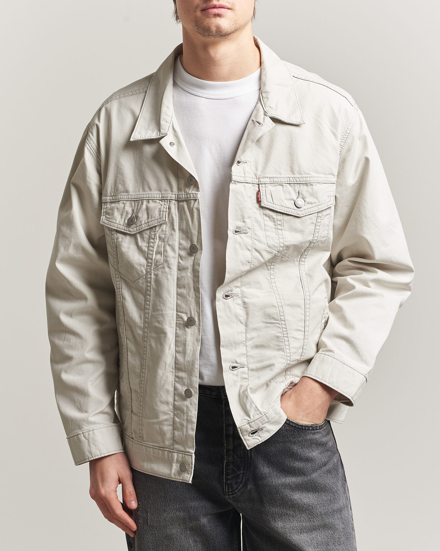 Men | Coats & Jackets | Levi's | Relaxed Trucker Jacket Moonstruck