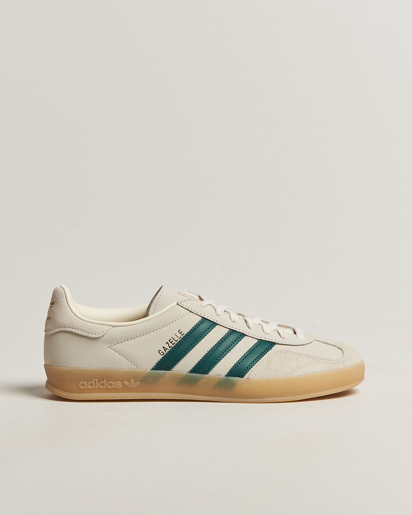 Men | Sneakers | adidas Originals | Gazelle Indoor Sneaker Beige/Green