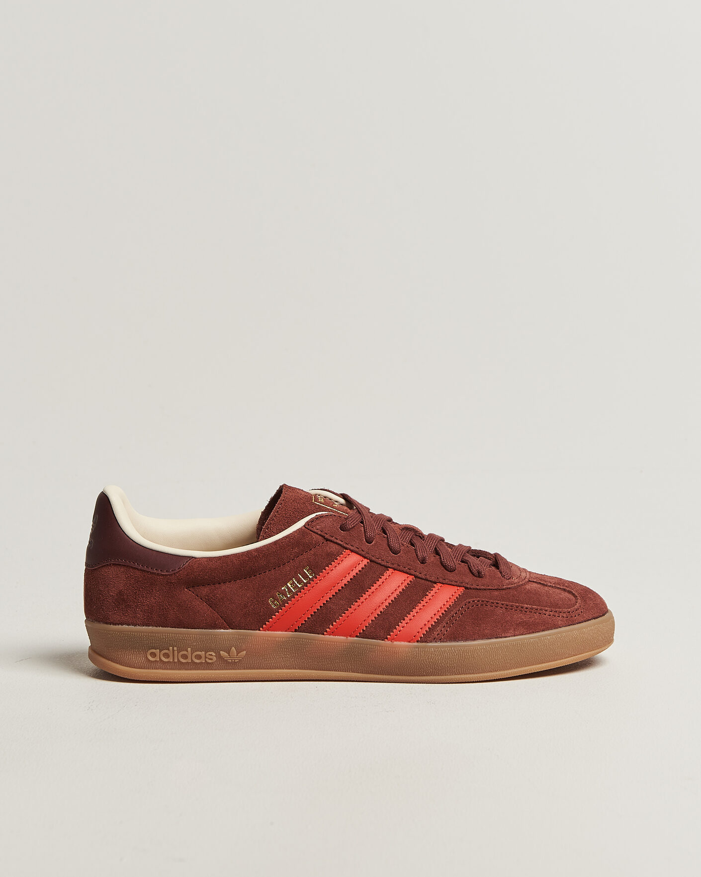 Men | Sneakers | adidas Originals | Gazelle Indoor Sneaker Brown/Red