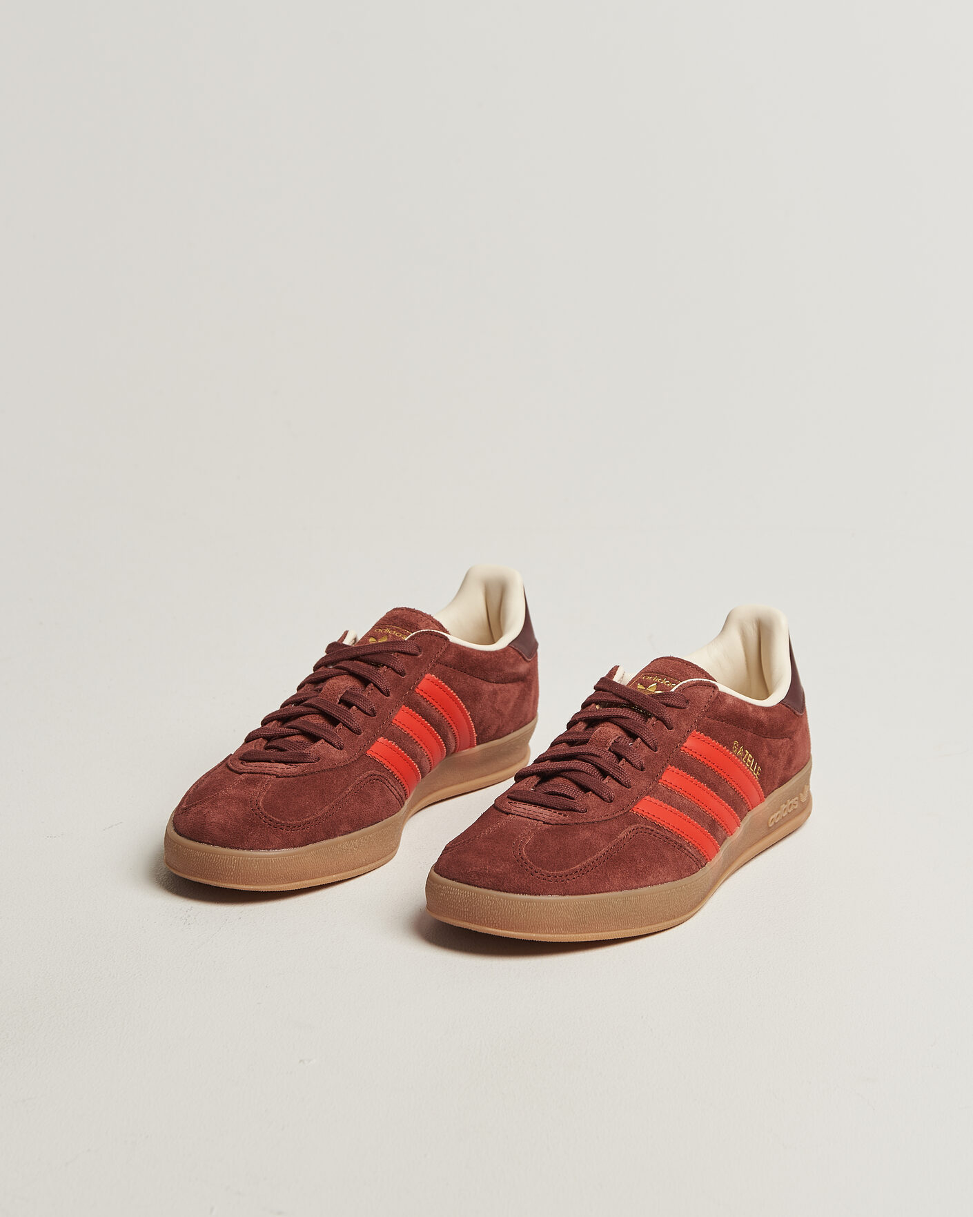 Men | Sneakers | adidas Originals | Gazelle Indoor Sneaker Brown/Red