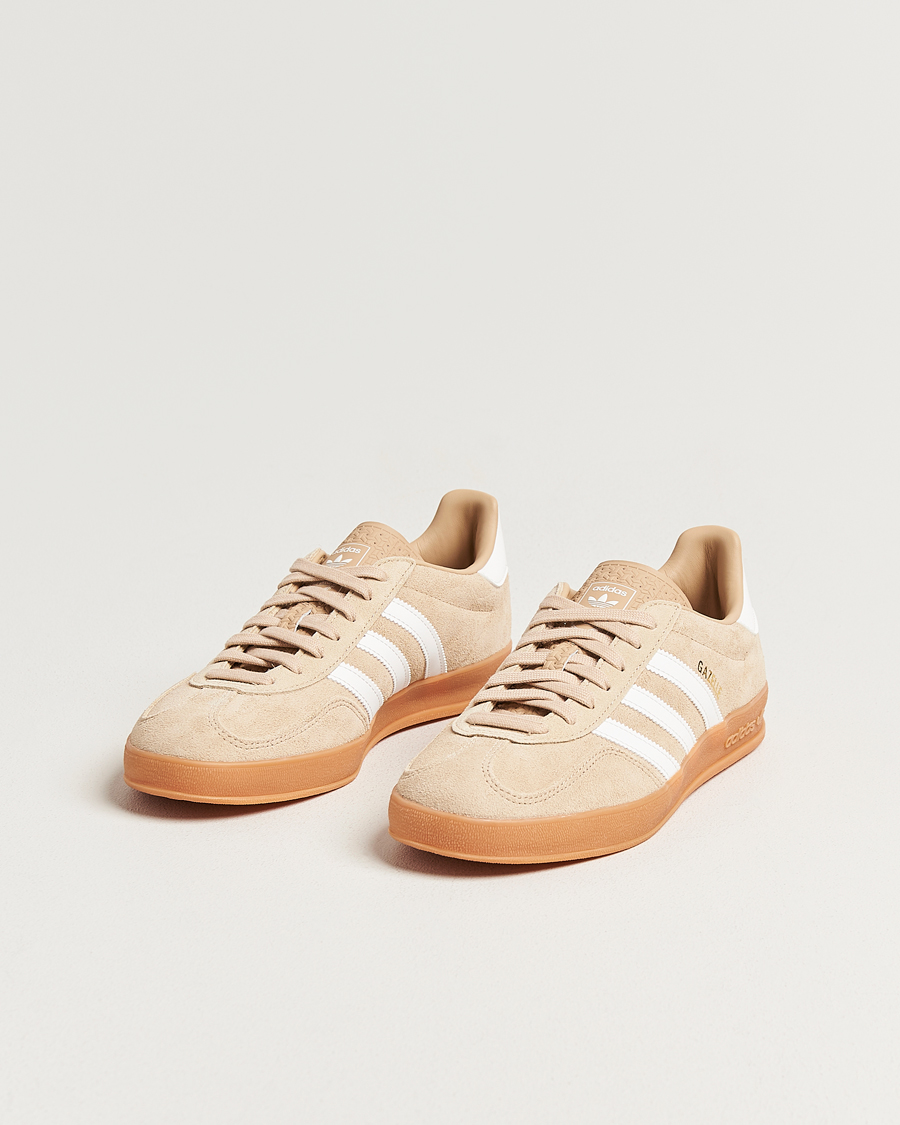 Men | Sneakers | adidas Originals | Gazelle Indoor Sneaker Beige/White