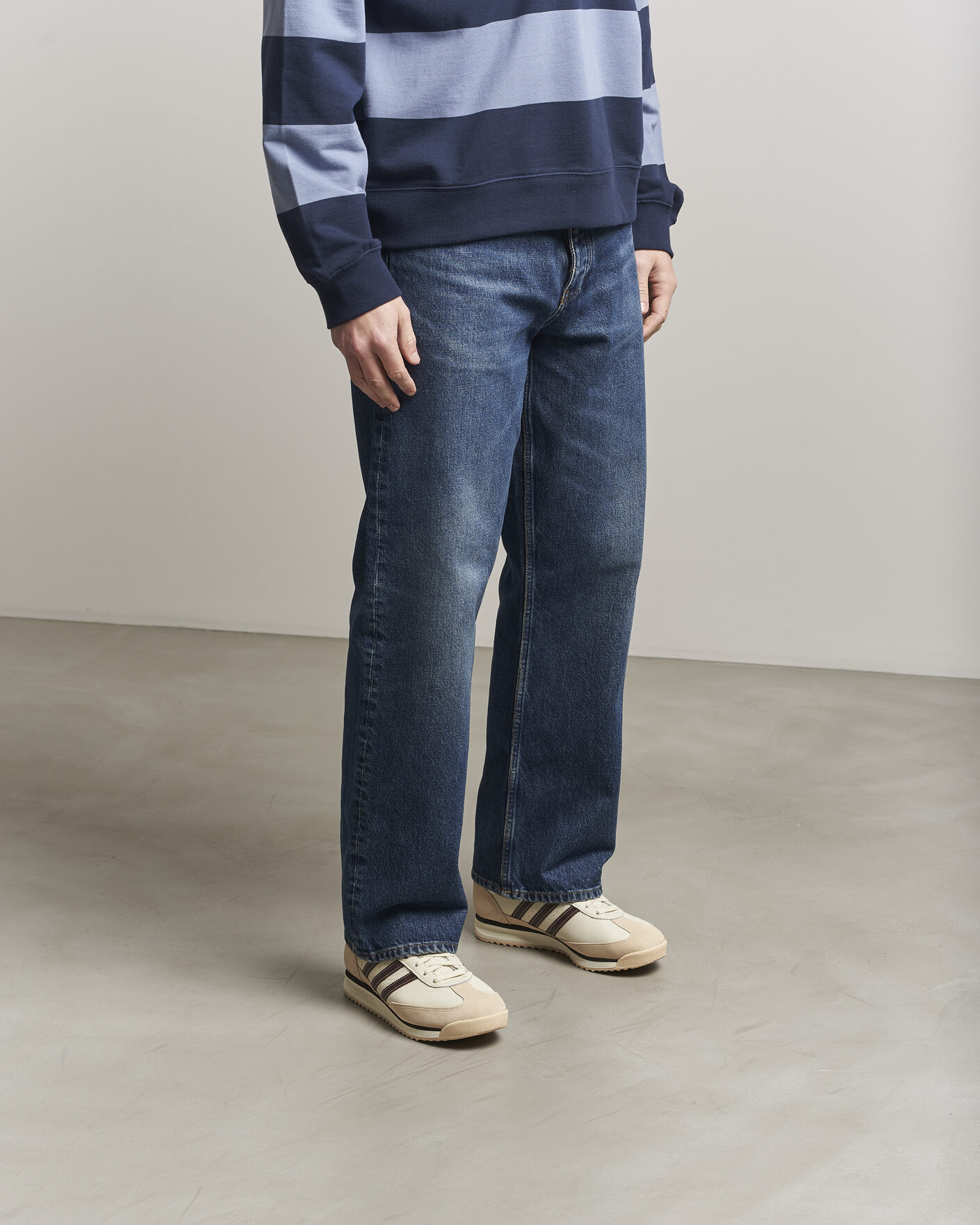 Men | Sneakers | adidas Originals | SL 72 RS Sneaker Off White/Brown