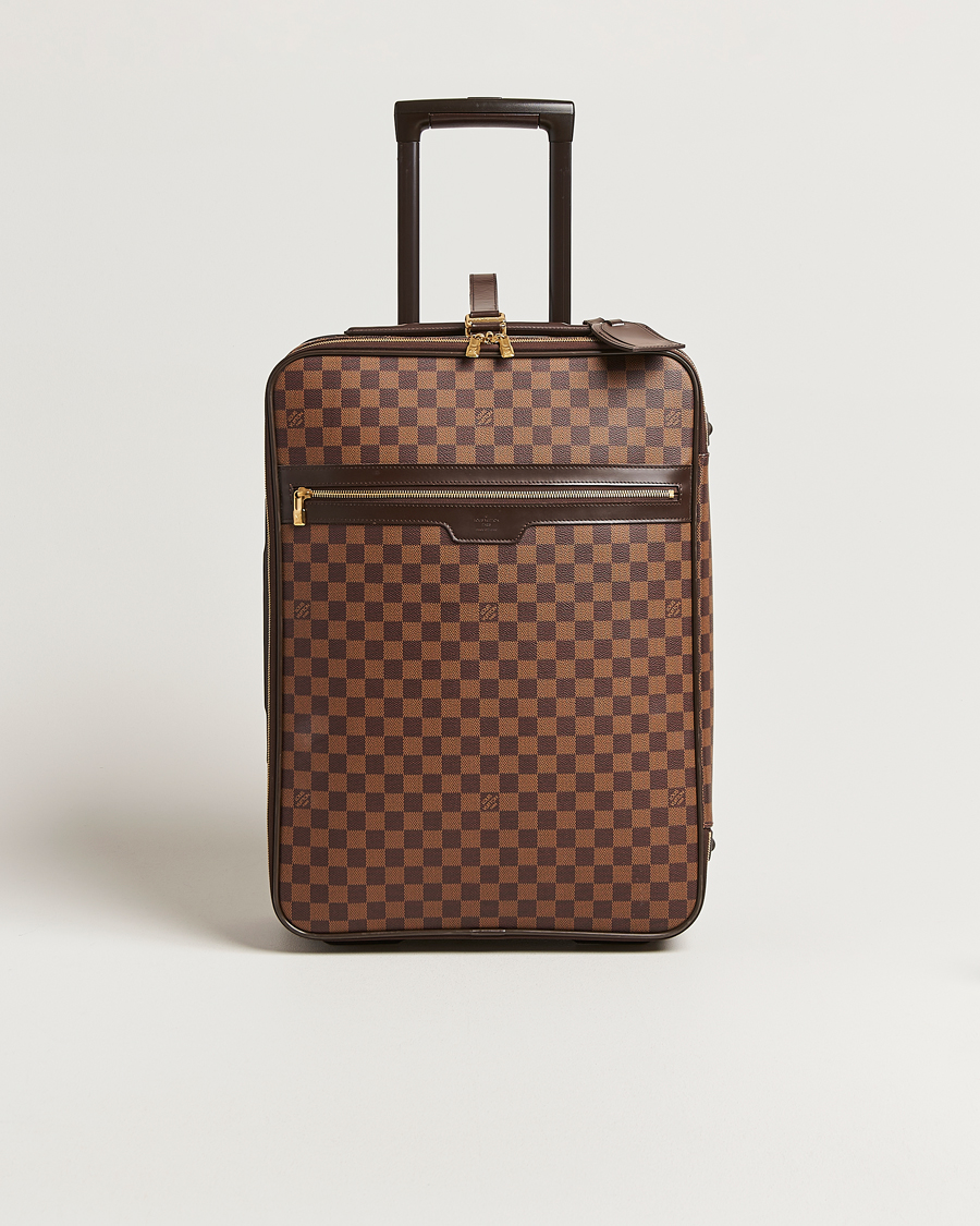 Men | Pre-Owned & Vintage Bags | Louis Vuitton Pre-Owned | Pegase Trolley Case 50 Damier Ebene