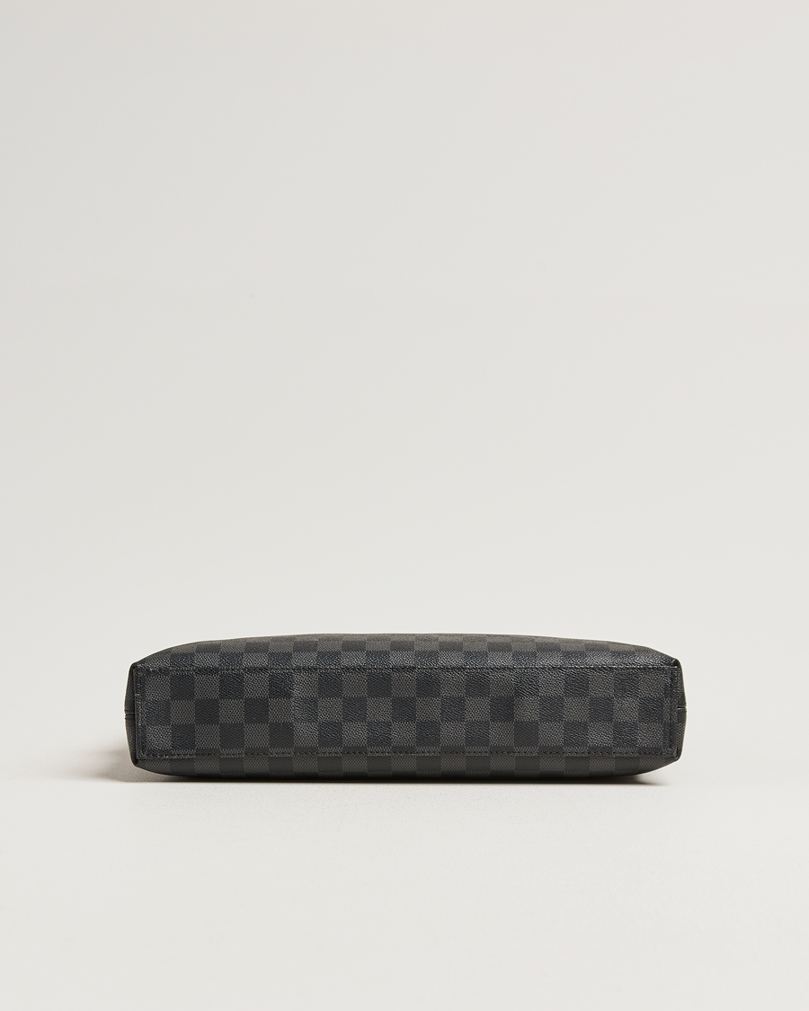 Men | Pre-Owned & Vintage Bags | Louis Vuitton Pre-Owned | Porte Documents Jour Damier Graphite