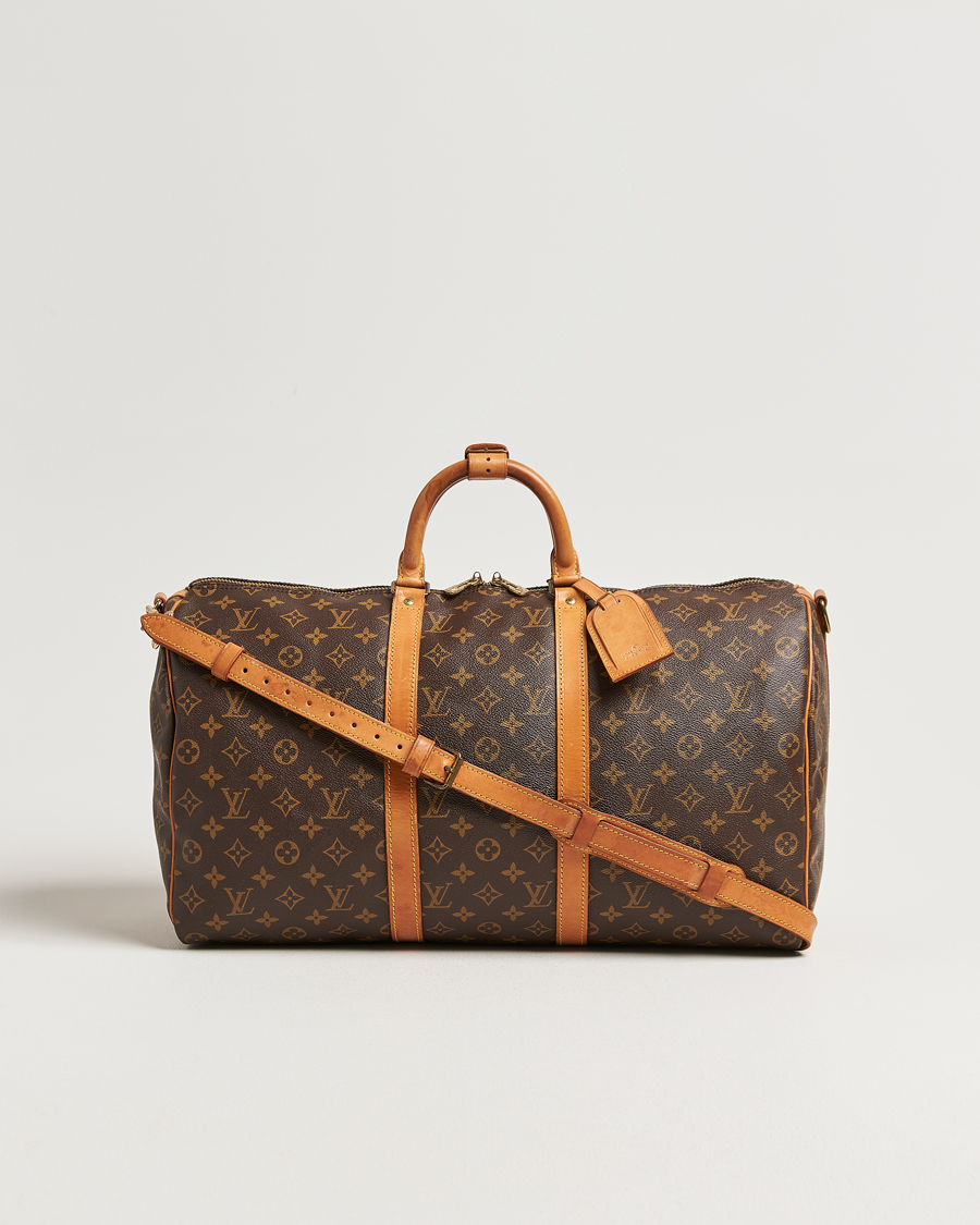 Men | Pre-Owned & Vintage Bags | Louis Vuitton Pre-Owned | Keepall Bandouliére 50 Monogram