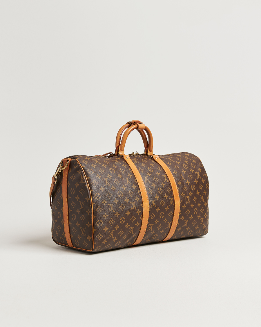 Men | Pre-Owned & Vintage Bags | Louis Vuitton Pre-Owned | Keepall Bandouliére 50 Monogram