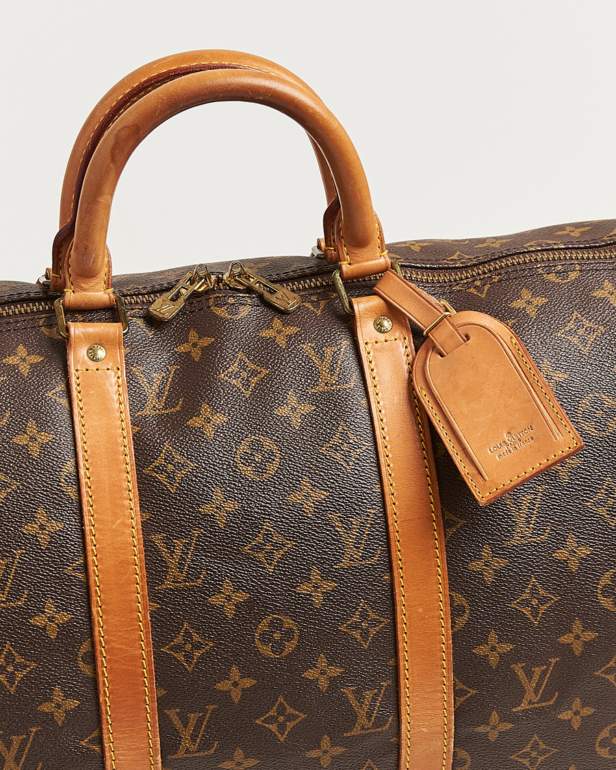 Men | Pre-Owned & Vintage Bags | Louis Vuitton Pre-Owned | Keepall Bandouliére 50 Monogram