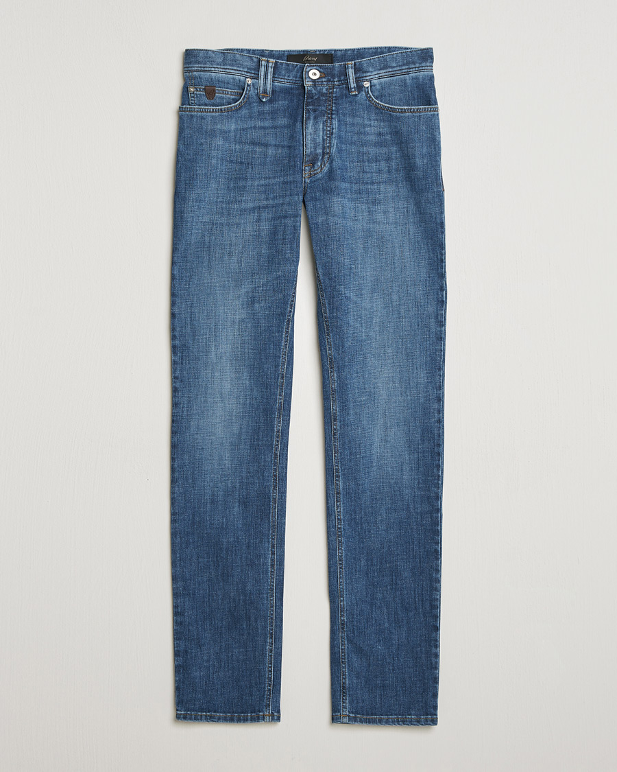 Men | Jeans | Brioni | 5-Pocket Denim Medium Blue Wash