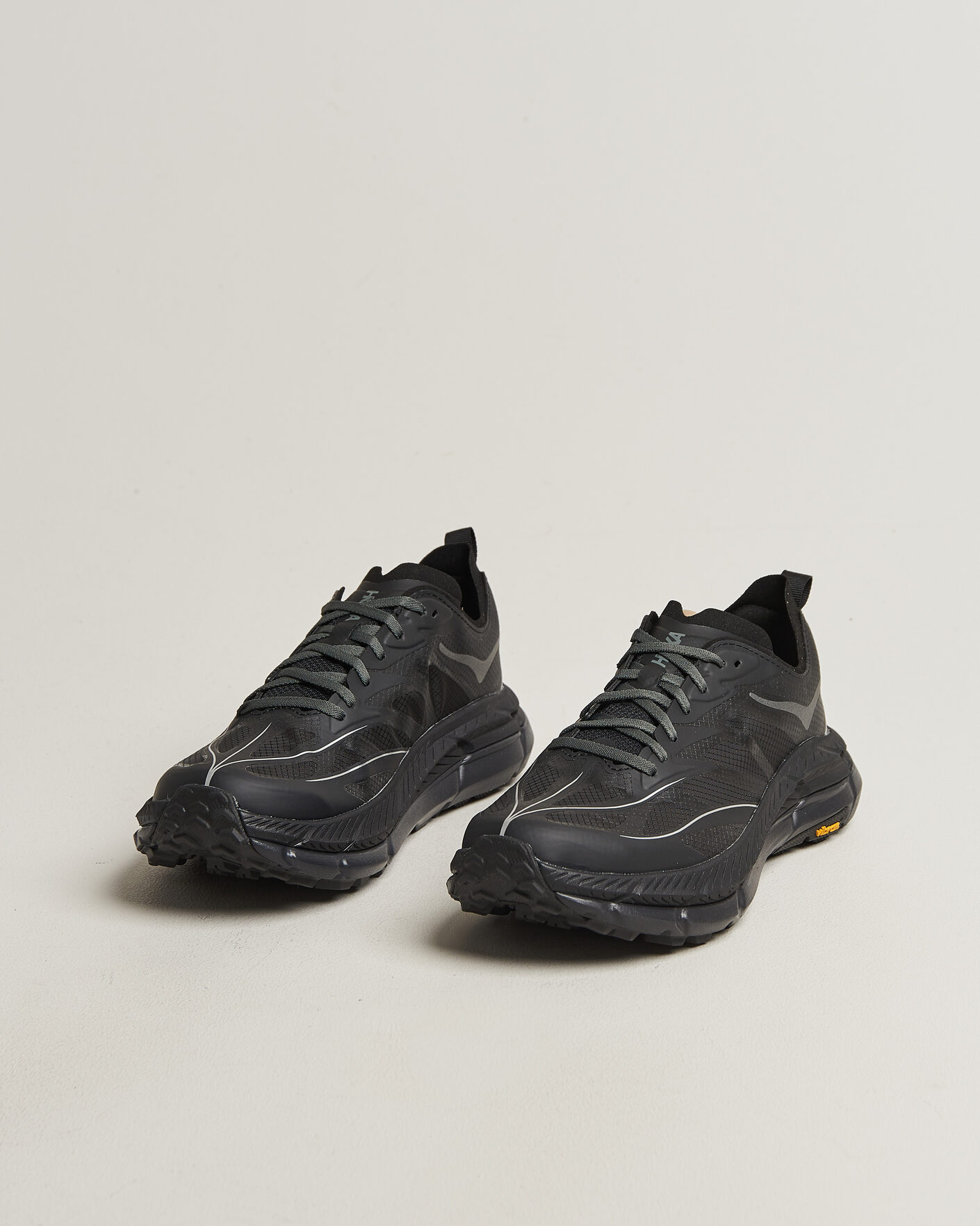 Men | Running Shoes | Hoka | Mafate Speed 4 Lite Black/Outer Orbit
