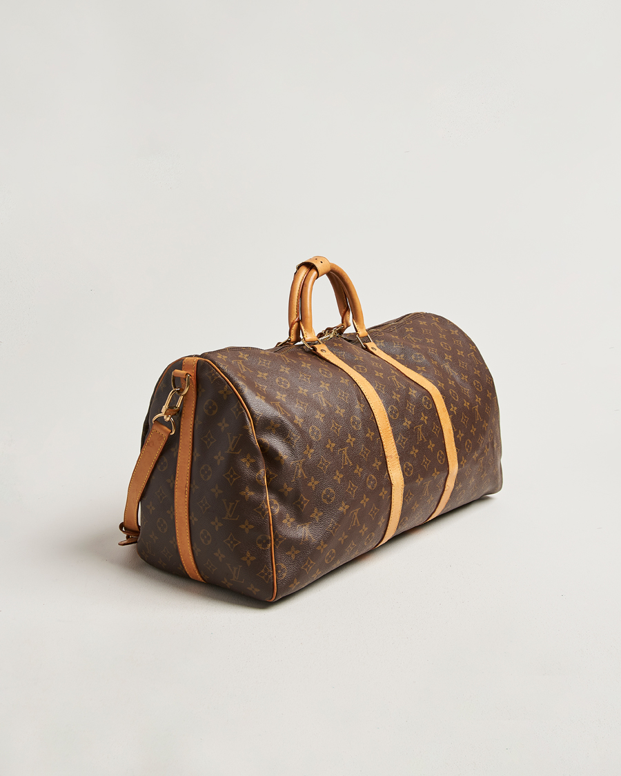 Men | Pre-Owned & Vintage Bags | Louis Vuitton Pre-Owned | Keepall Bandouliére 55 Monogram