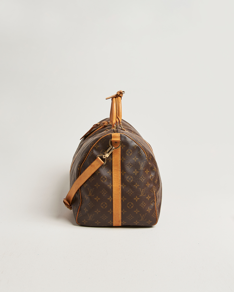 Men | Pre-Owned & Vintage Bags | Louis Vuitton Pre-Owned | Keepall Bandouliére 55 Monogram