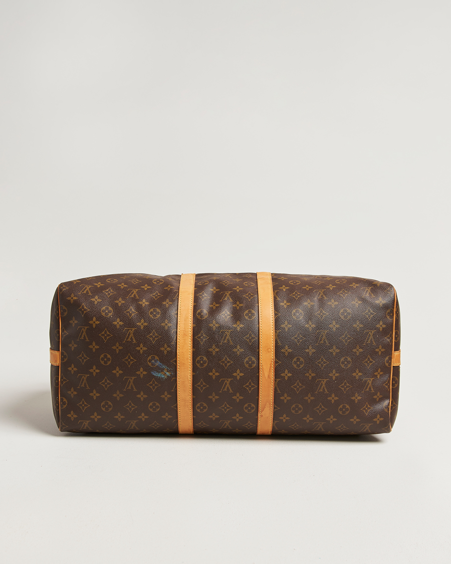 Men | Pre-Owned & Vintage Bags | Louis Vuitton Pre-Owned | Keepall Bandouliére 55 Monogram