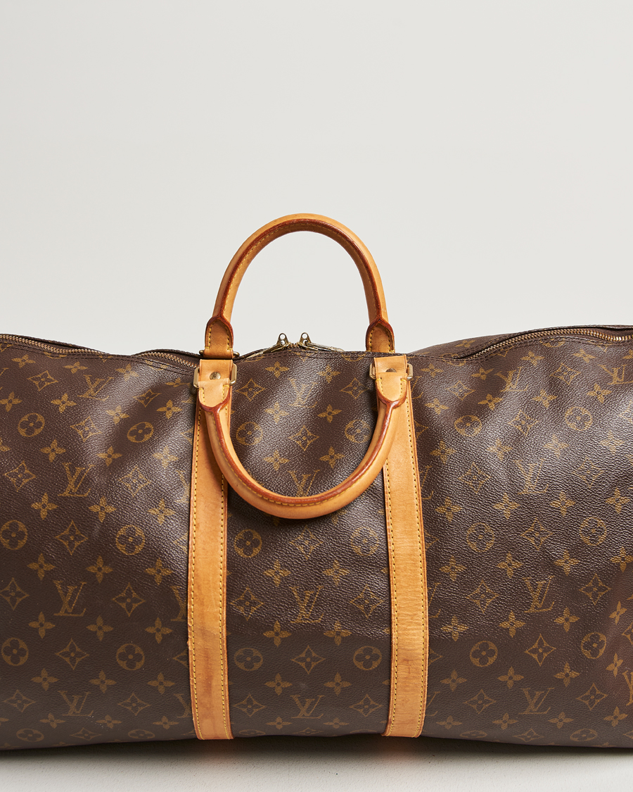 Men | Pre-Owned & Vintage Bags | Louis Vuitton Pre-Owned | Keepall Bandouliére 55 Monogram