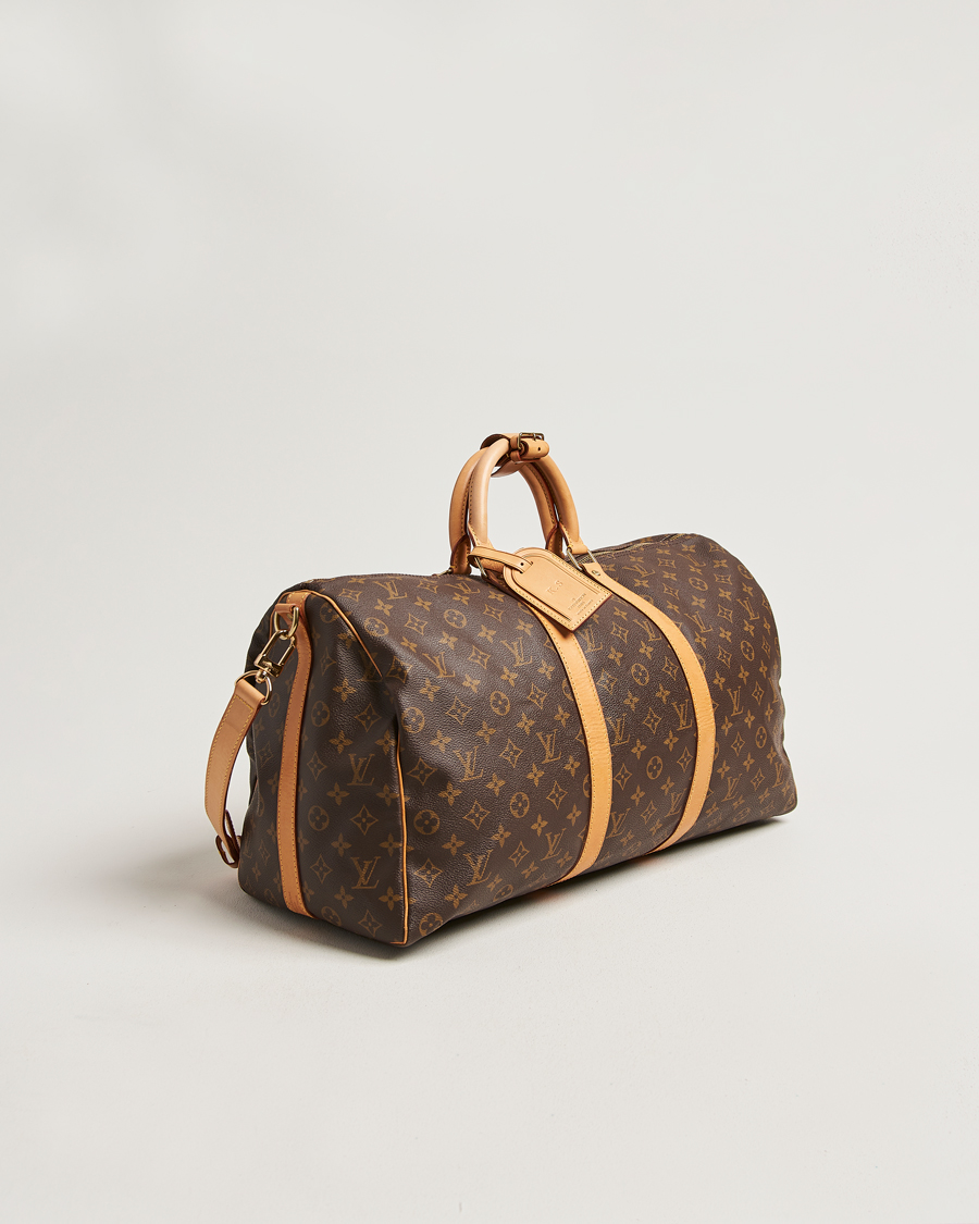 Men | Pre-Owned & Vintage Bags | Louis Vuitton Pre-Owned | Keepall Bandouliére 50 Monogram