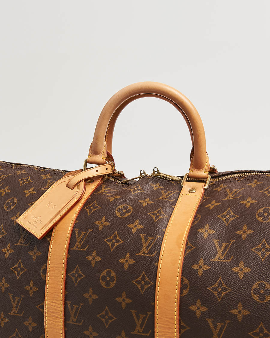 Men | Pre-Owned & Vintage Bags | Louis Vuitton Pre-Owned | Keepall Bandouliére 50 Monogram