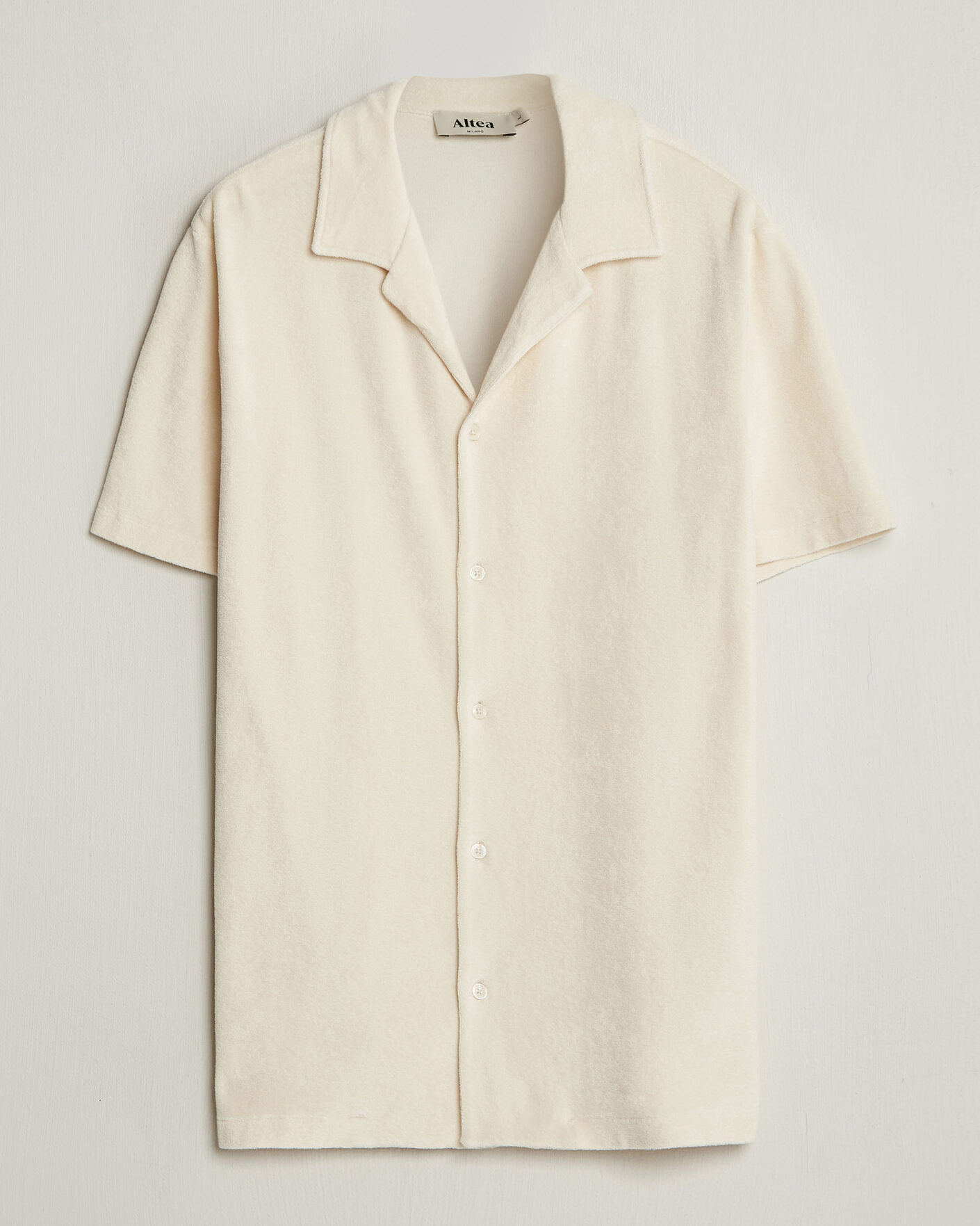 Men | Shirts | Altea | Terry Bowling Shirt Off White