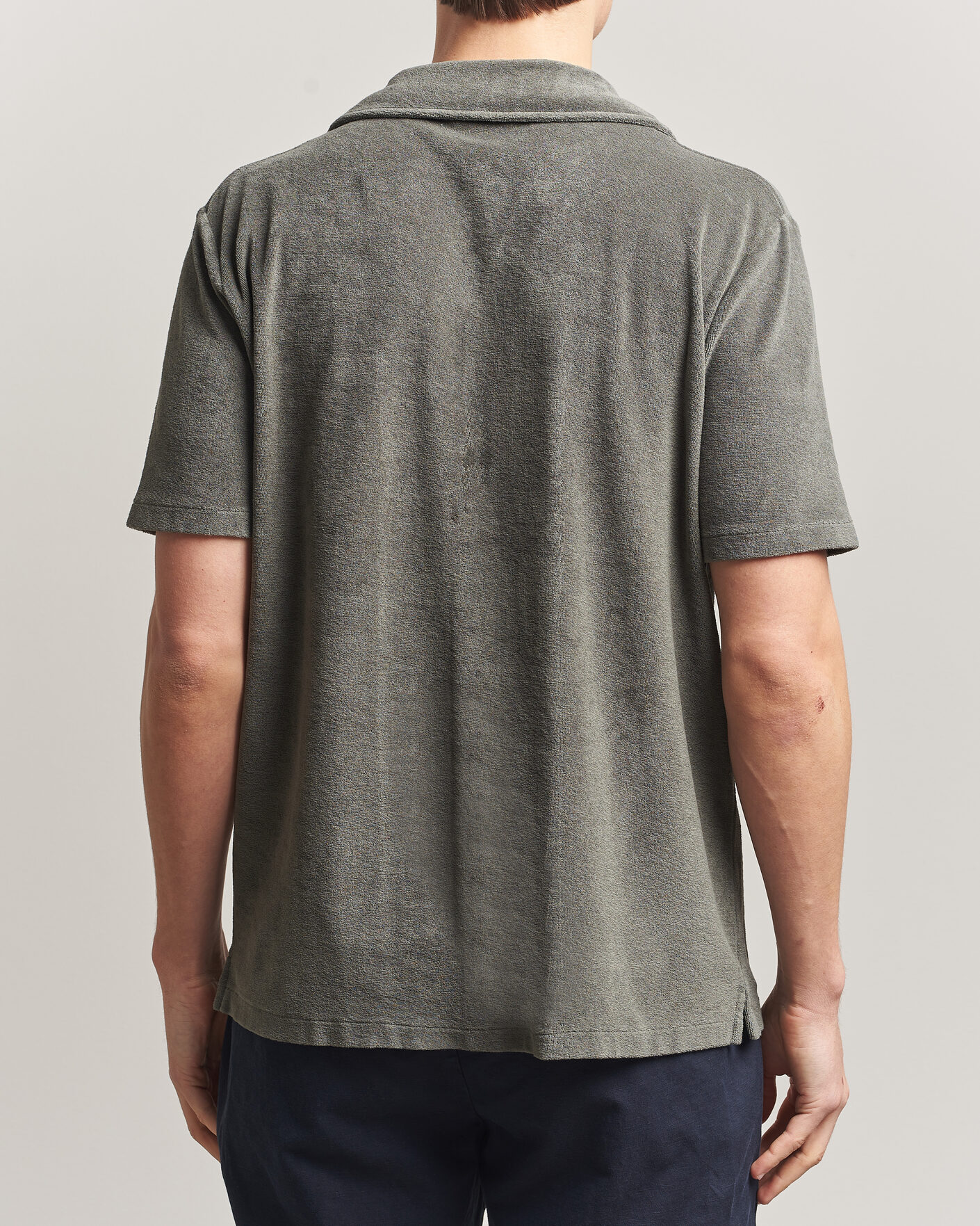 Men | Shirts | Altea | Terry Bowling Shirt Olive