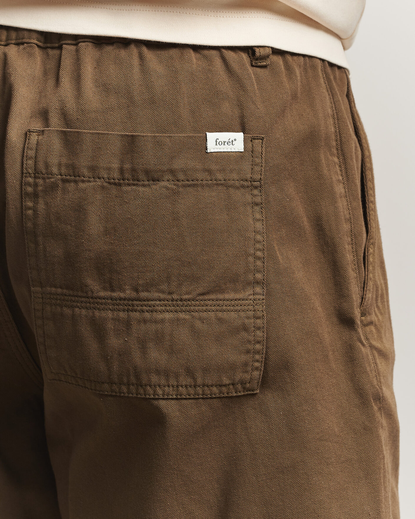 Men | Shorts | Forét | Clay Light Shorts Algae Green
