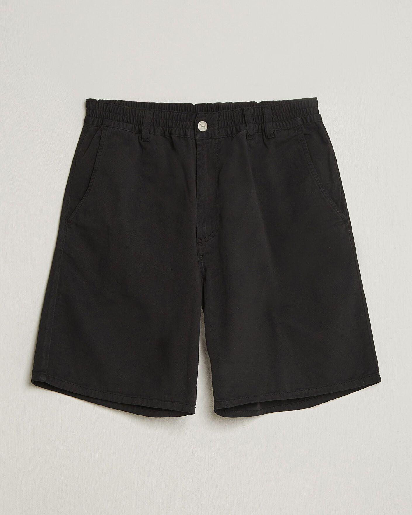 Men | Shorts | Forét | Clay Light Shorts Black