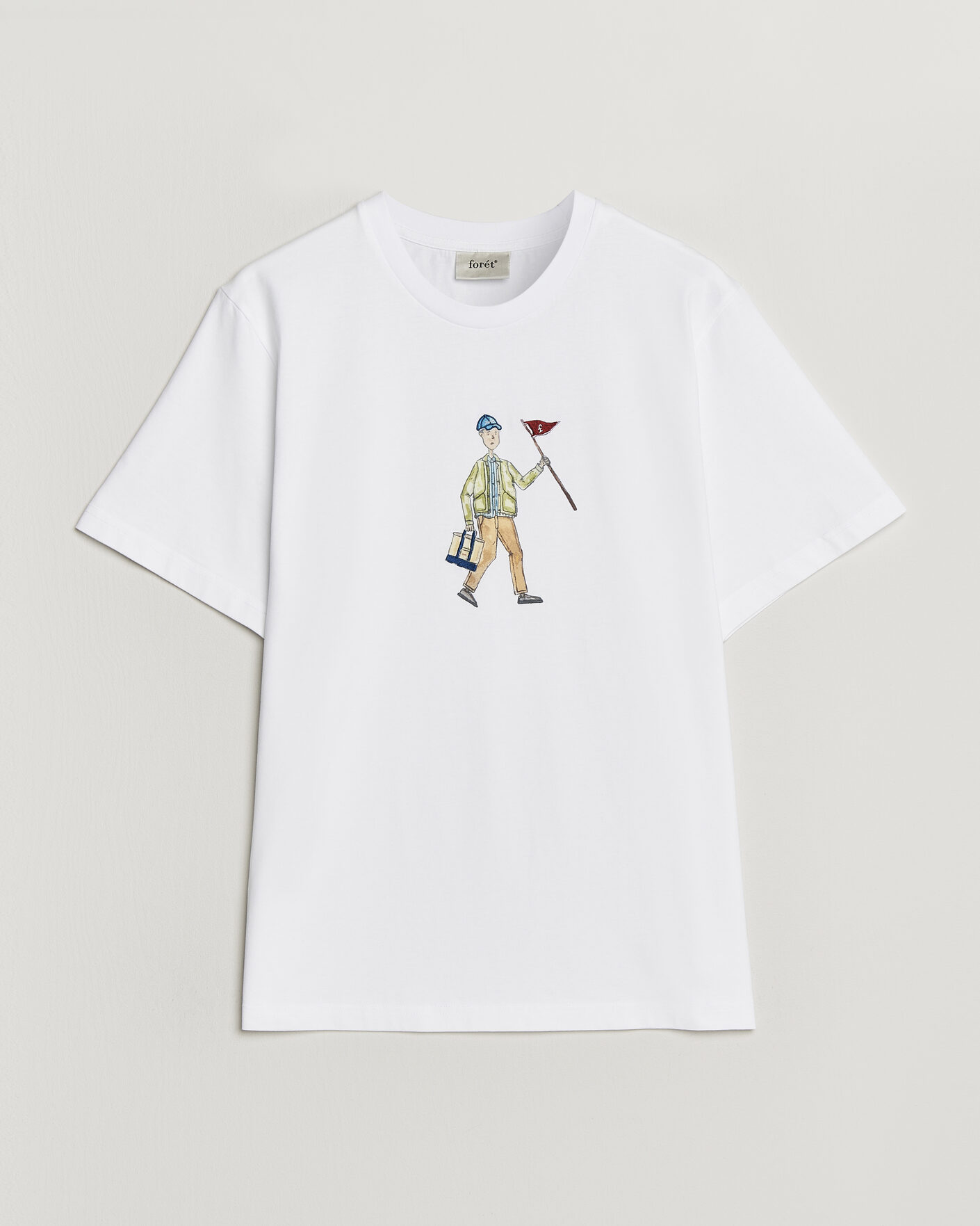 Men | T-Shirts | Forét | Patrol T-Shirt White