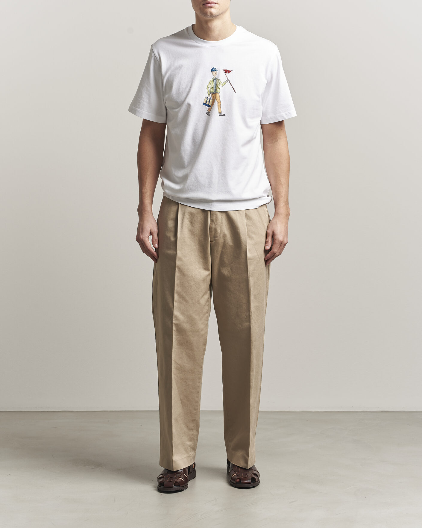 Men | T-Shirts | Forét | Patrol T-Shirt White