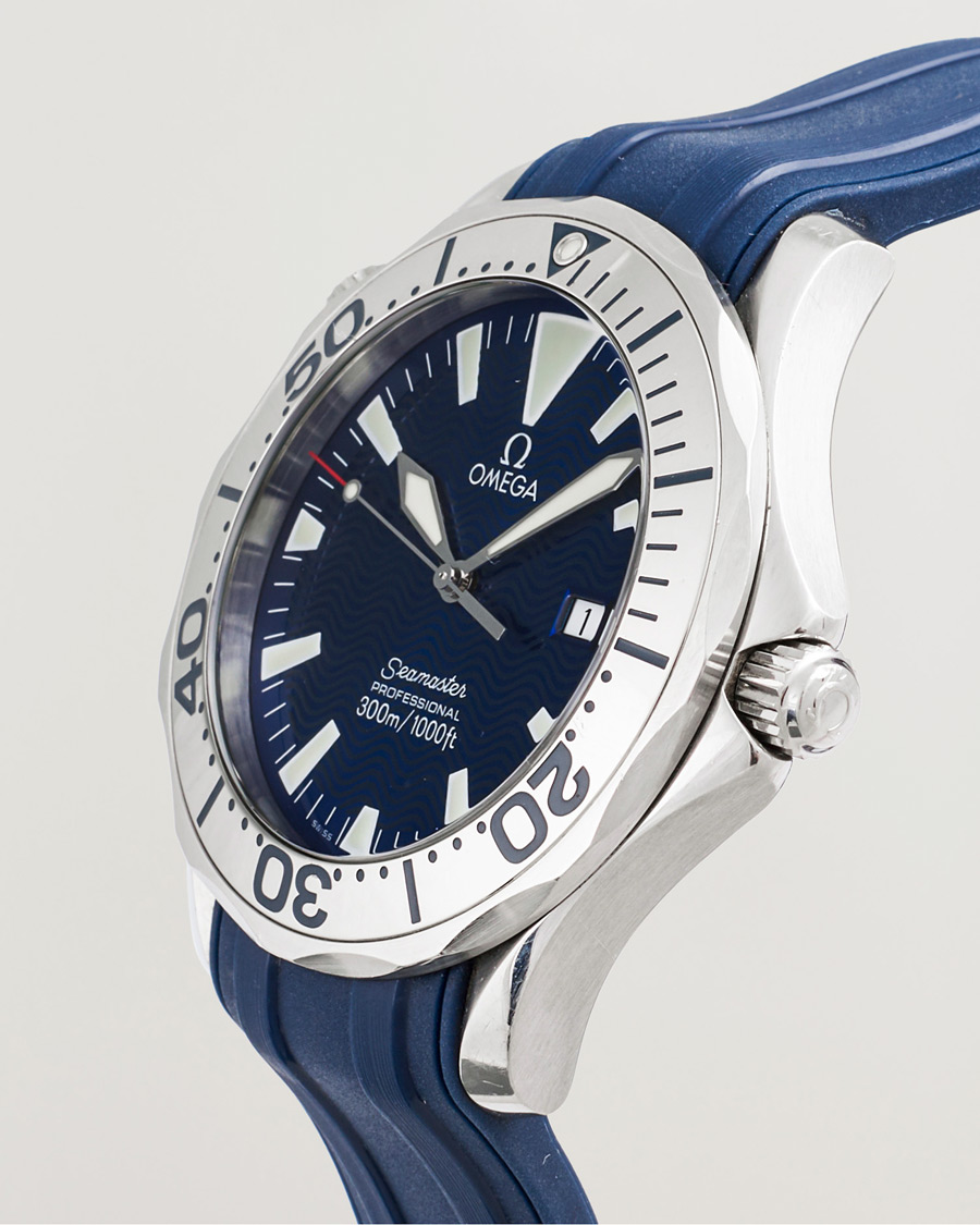 Men | Omega Pre-Owned Seamaster 300M Electric Blue | Omega Pre-Owned | Seamaster 300M Electric Blue