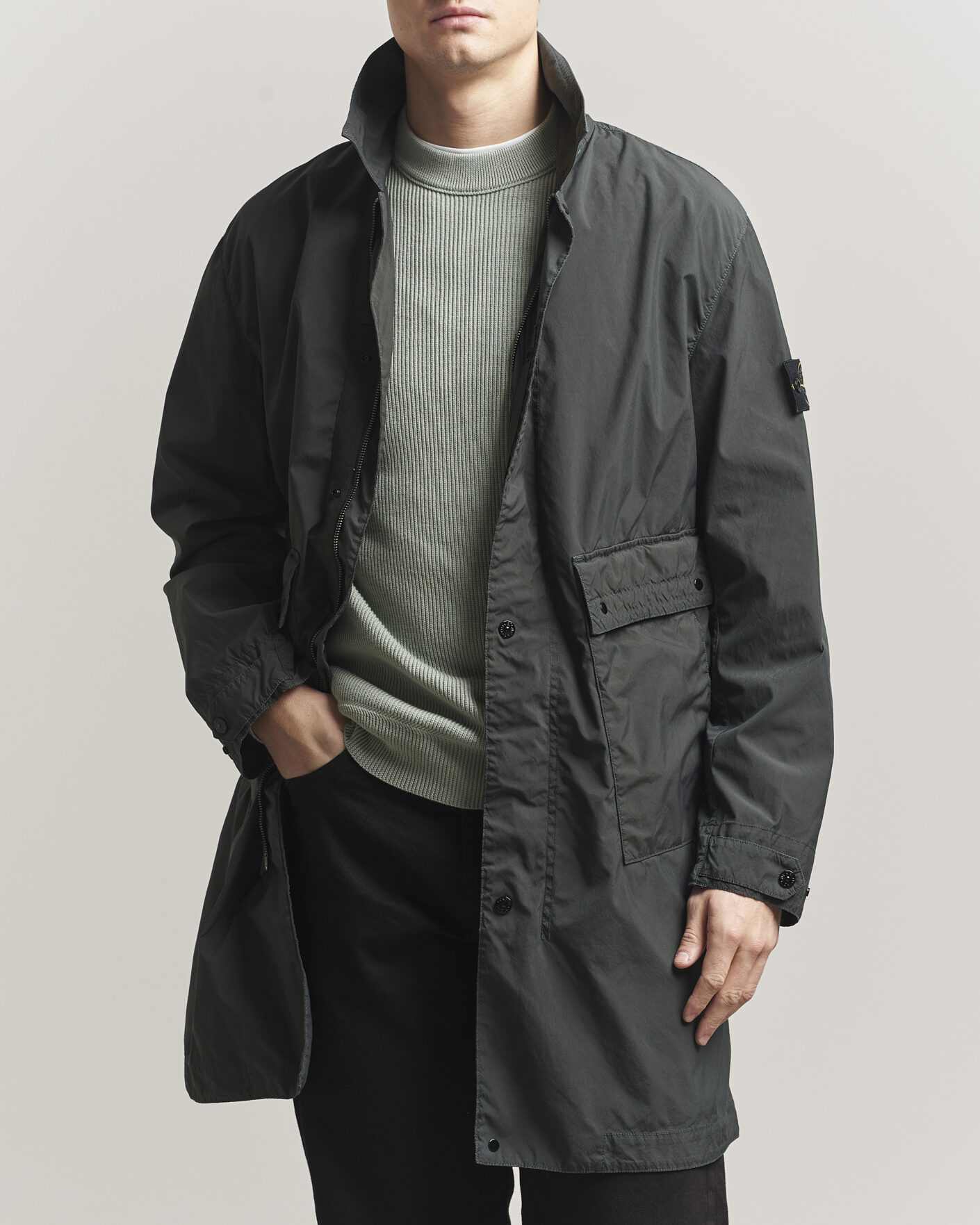 定期17万 英国製 MACKINTOSH St.Andrews トレンチUK36