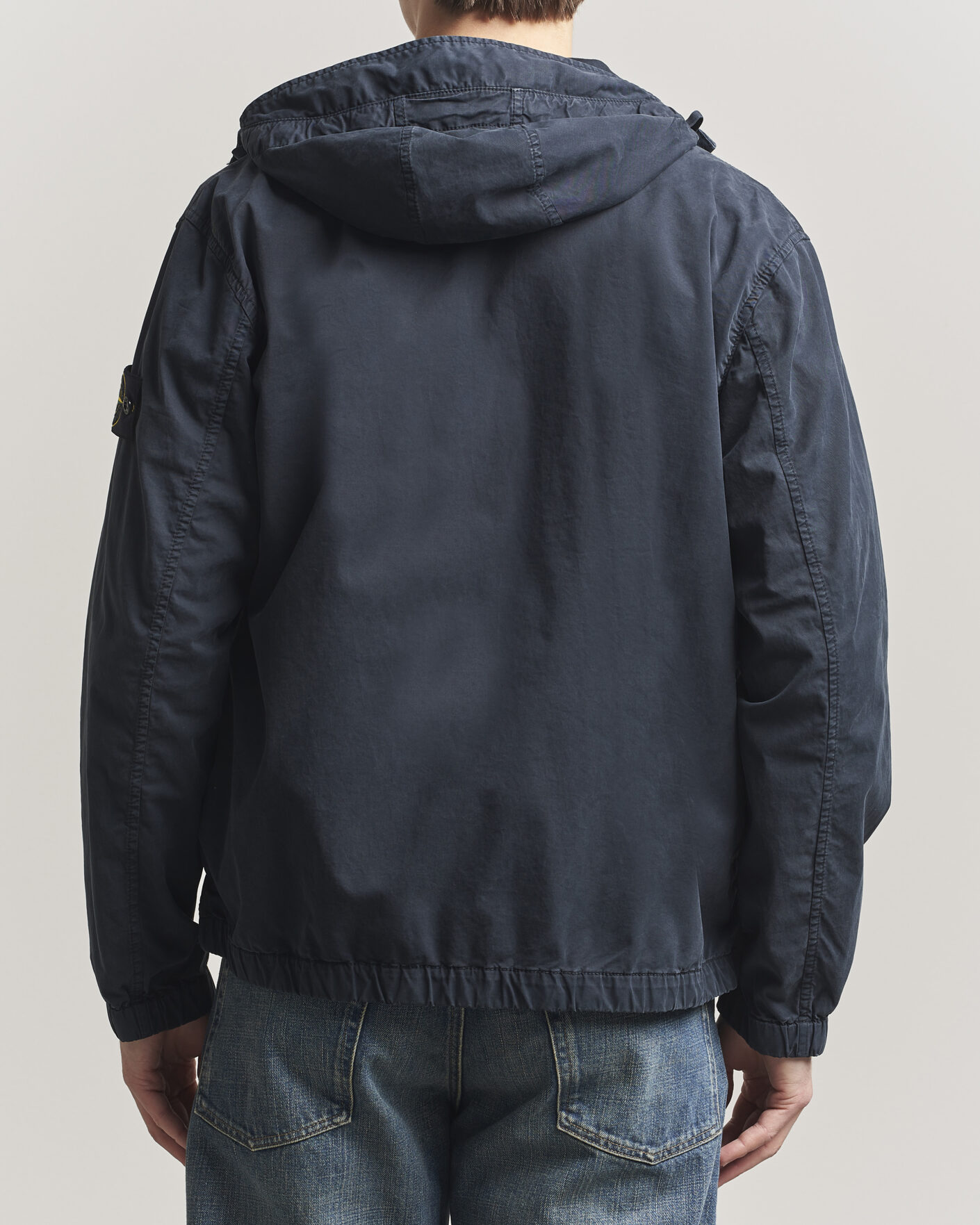 Men | Coats & Jackets | Stone Island | Stretch Cotton Twill Hood Jacket Navy