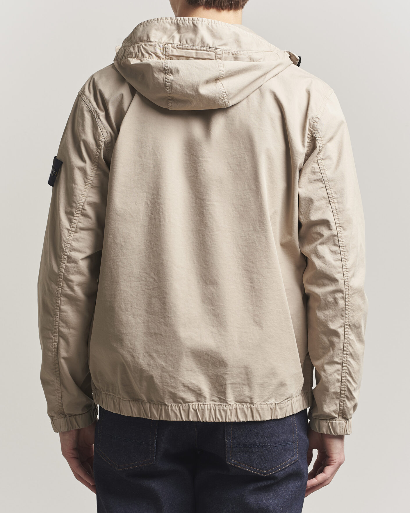 Stone Island Stretch Cotton Twill Hood Jacket Desert at CareOfCarl.com