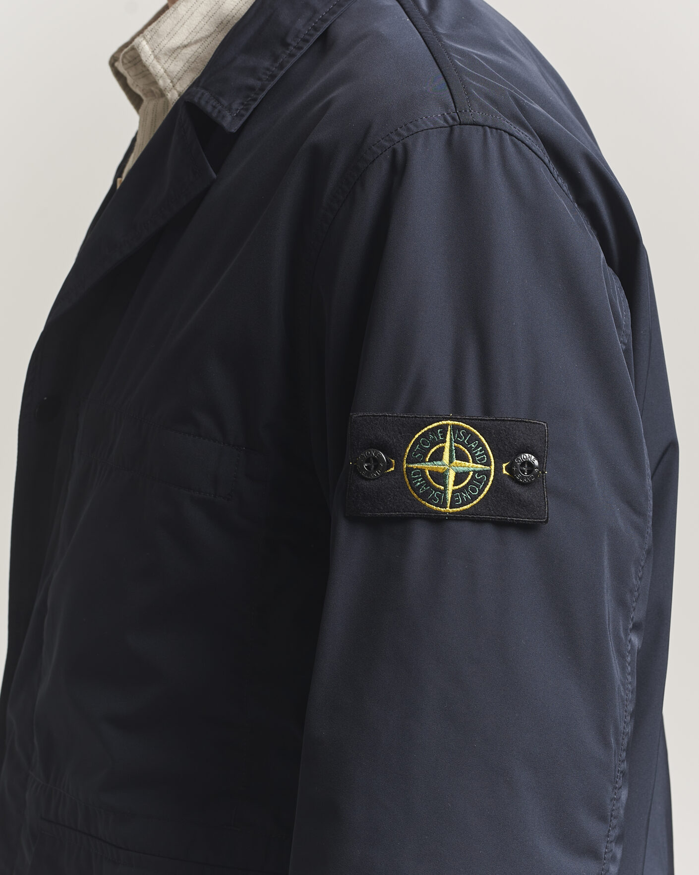 Men | Coats & Jackets | Stone Island | Micro Twill Blazer Jacket Navy