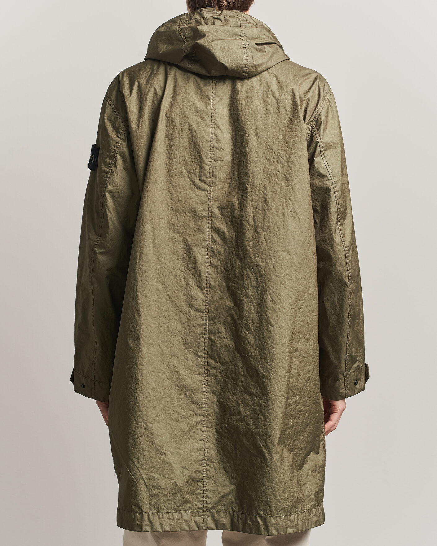 Men | Coats & Jackets | Stone Island | Membrana 3L Hooded Parka Military Green