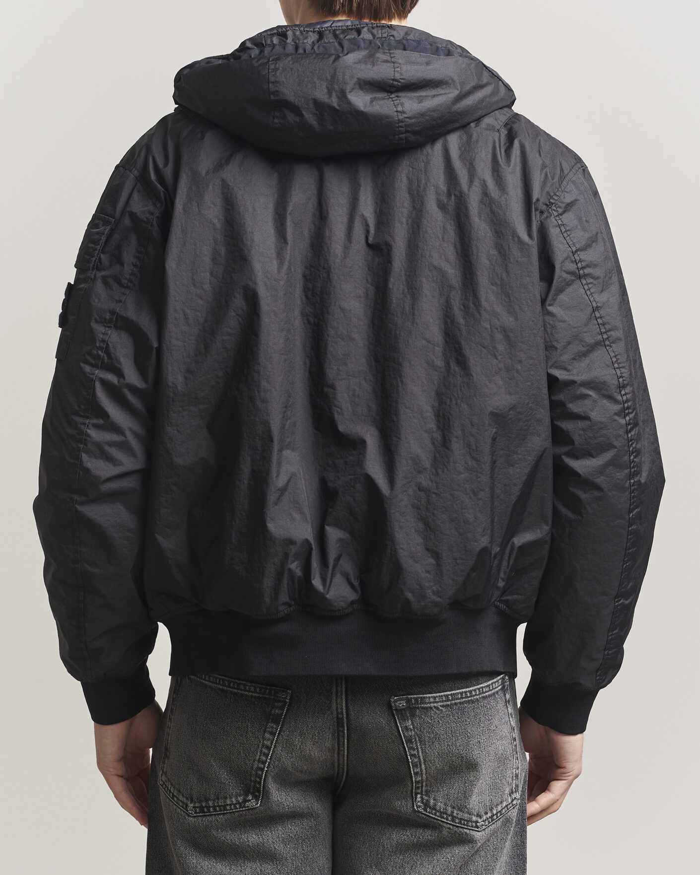Men | Coats & Jackets | Stone Island | Membrana 3L Hood Jacket Black