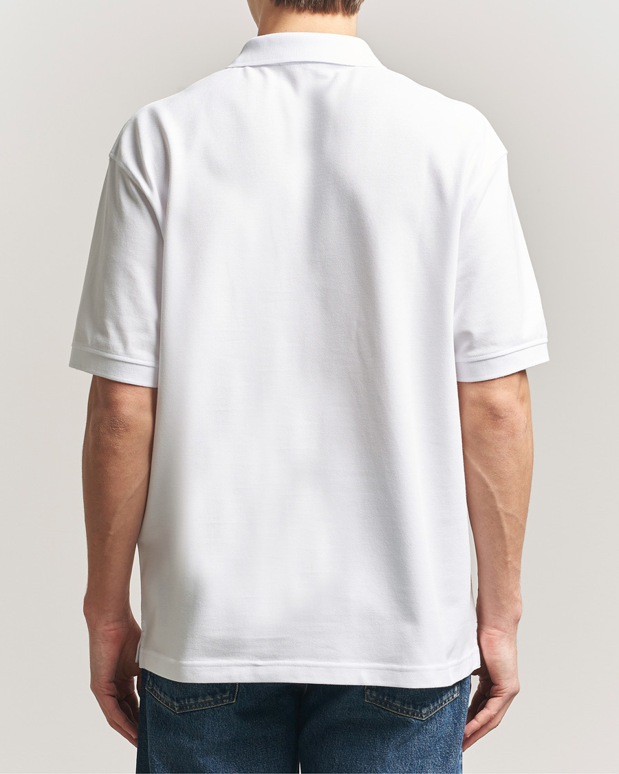 Men | Polo Shirts | Stone Island | Organic Cotton Pique White