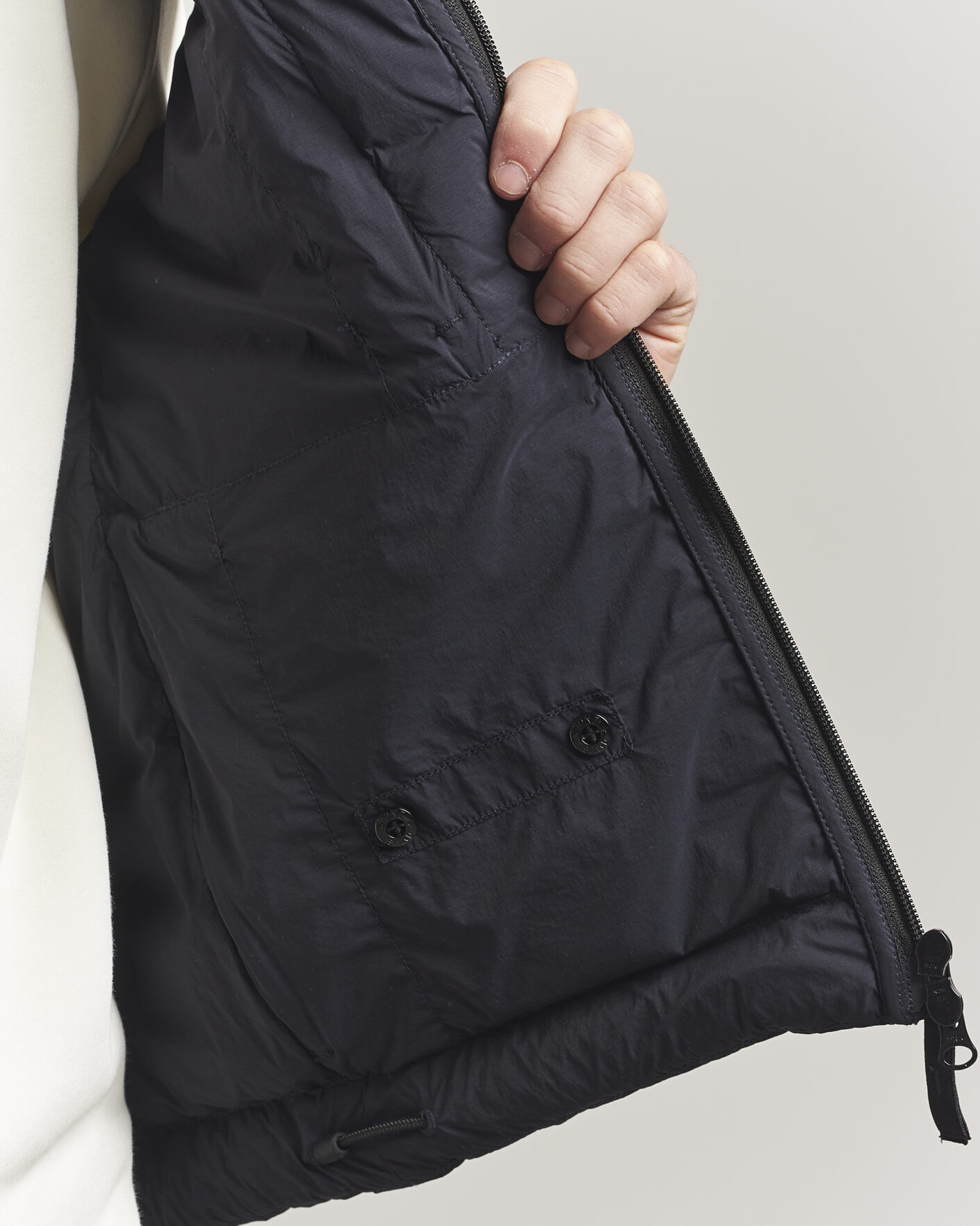 Men | Gilets | Stone Island | Nylon Down Vest Navy